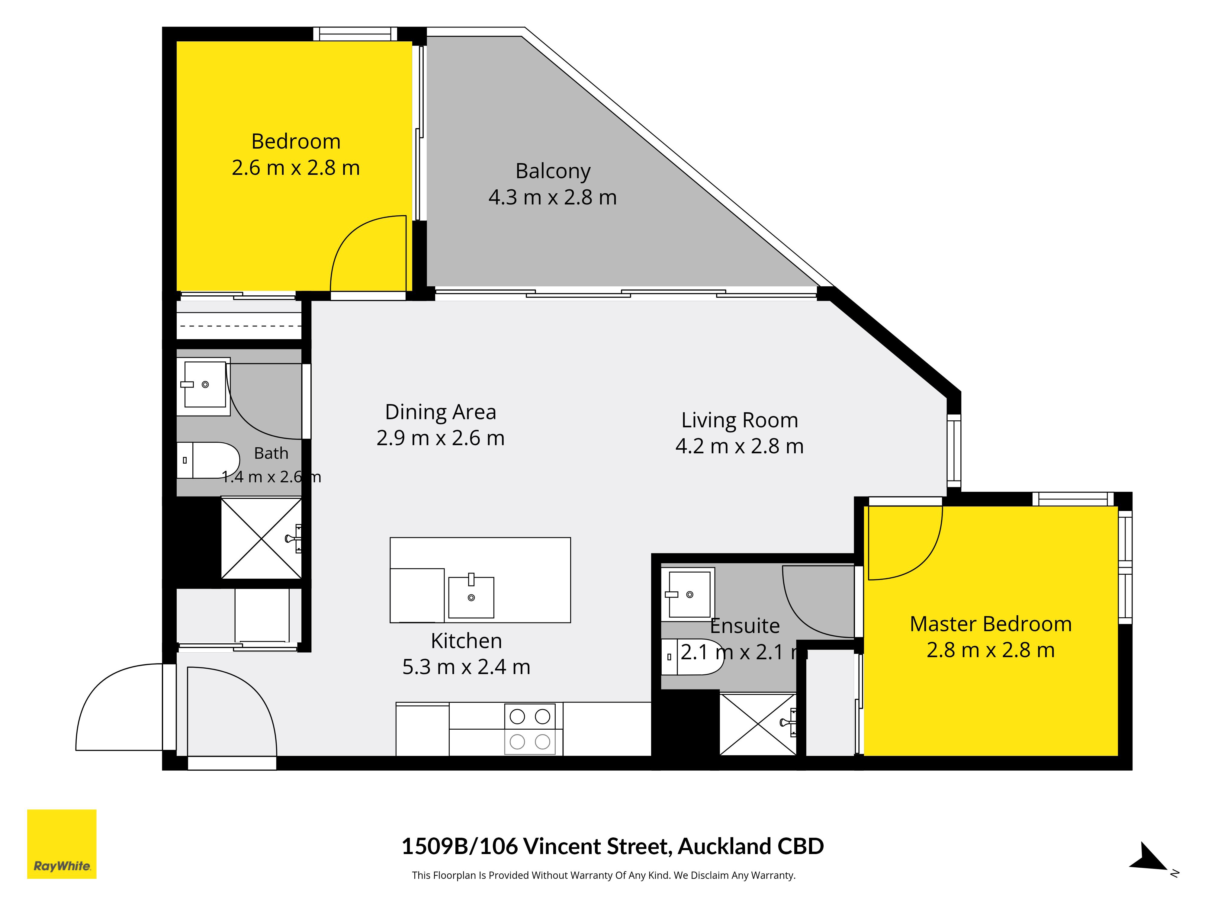 1509/106 Vincent Street, Auckland Central, Auckland City