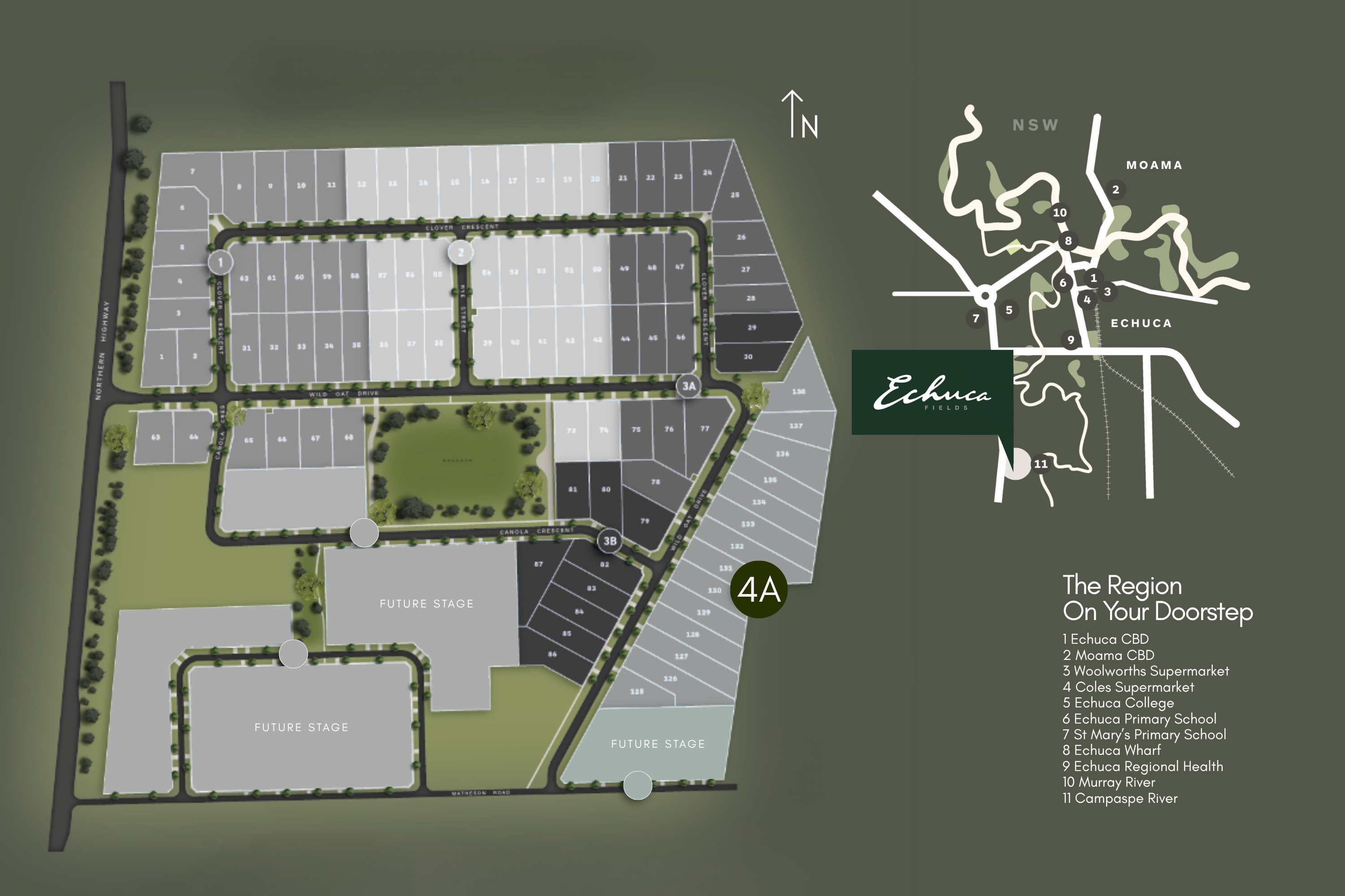 Lot 126 65 Wild Oat Drive Echuca Fields Stage 4A, Echuca, VIC 3564