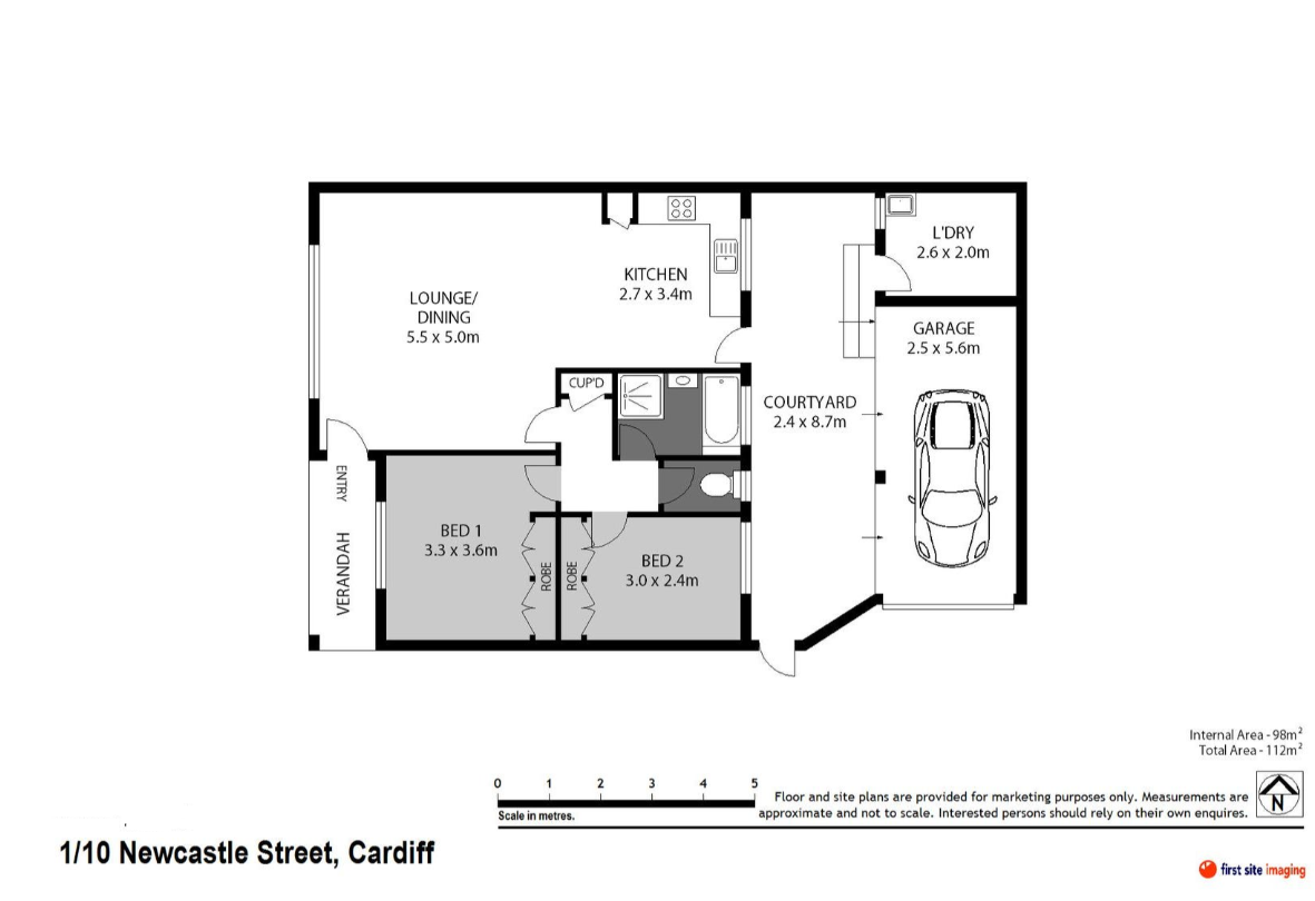 1/10 Newcastle Street, Cardiff, NSW 2285