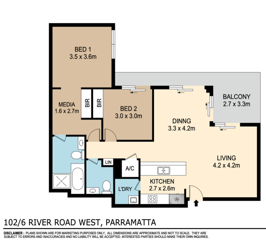 102/6 River Road, Parramatta, NSW 2150
