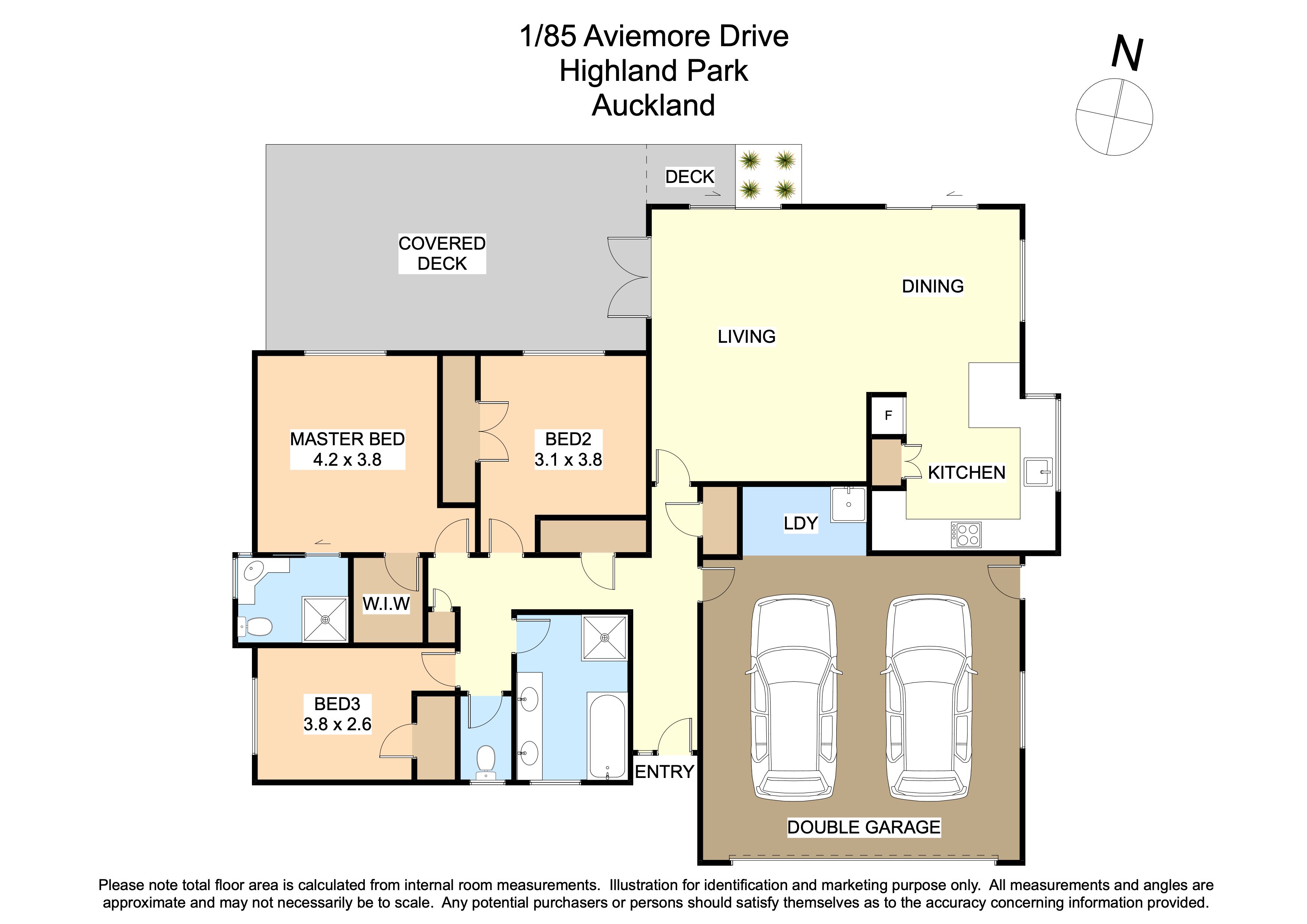 1/85 Aviemore Drive, Highland Park, Manukau City