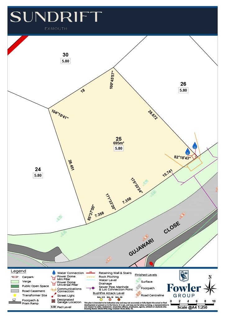 Lot 25 25 Gujawari Close SUNDRIFT, Exmouth Gulf, WA 6707