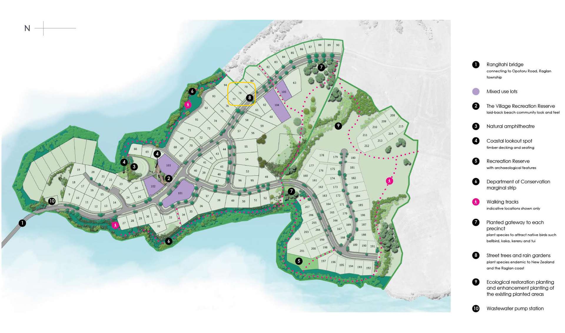 Lot 78 Rangitahi Peninsula, Raglan, Waikato District Real Estate