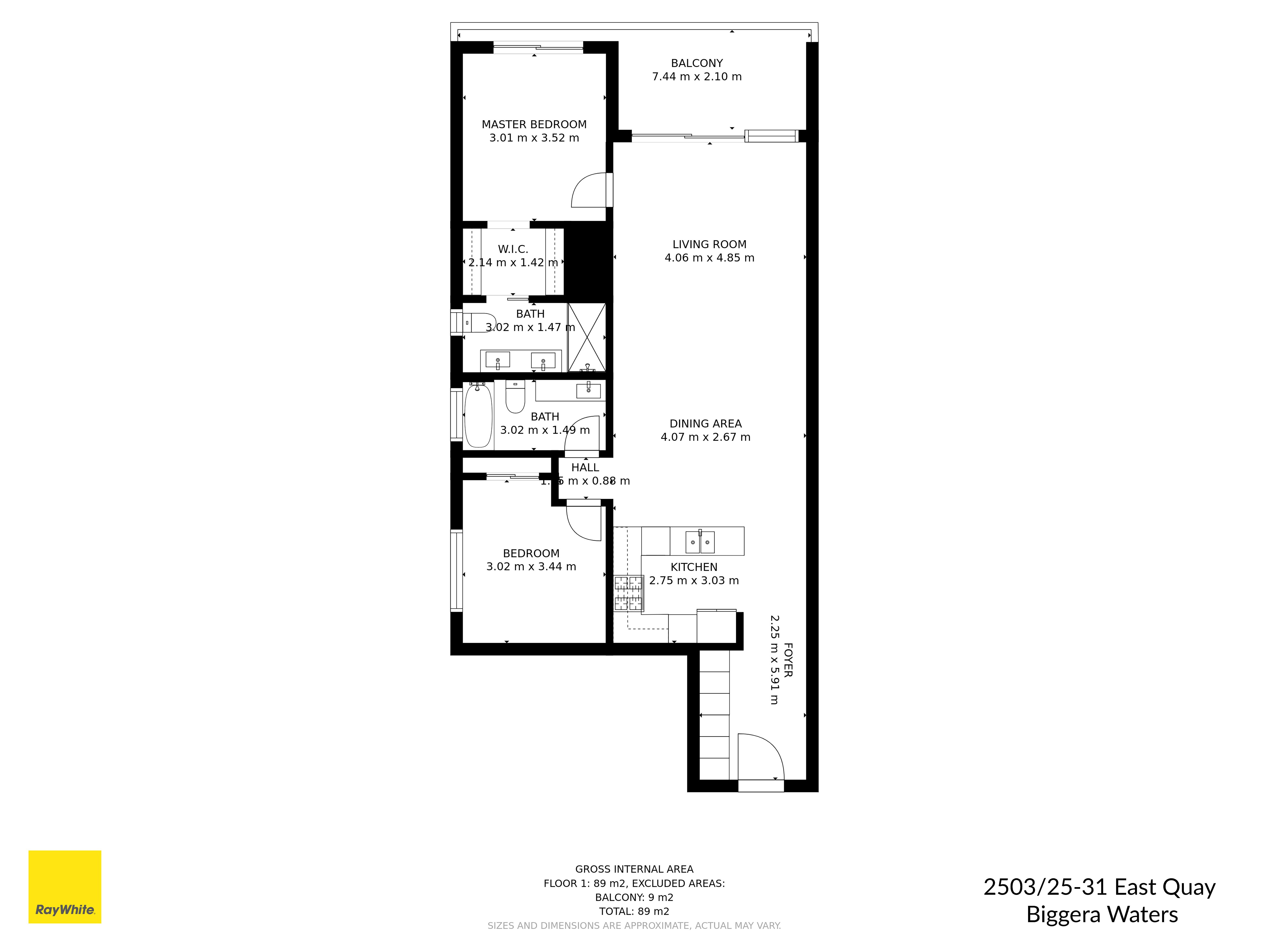 2503/25-31 East Quay Drive, Biggera Waters, QLD 4216
