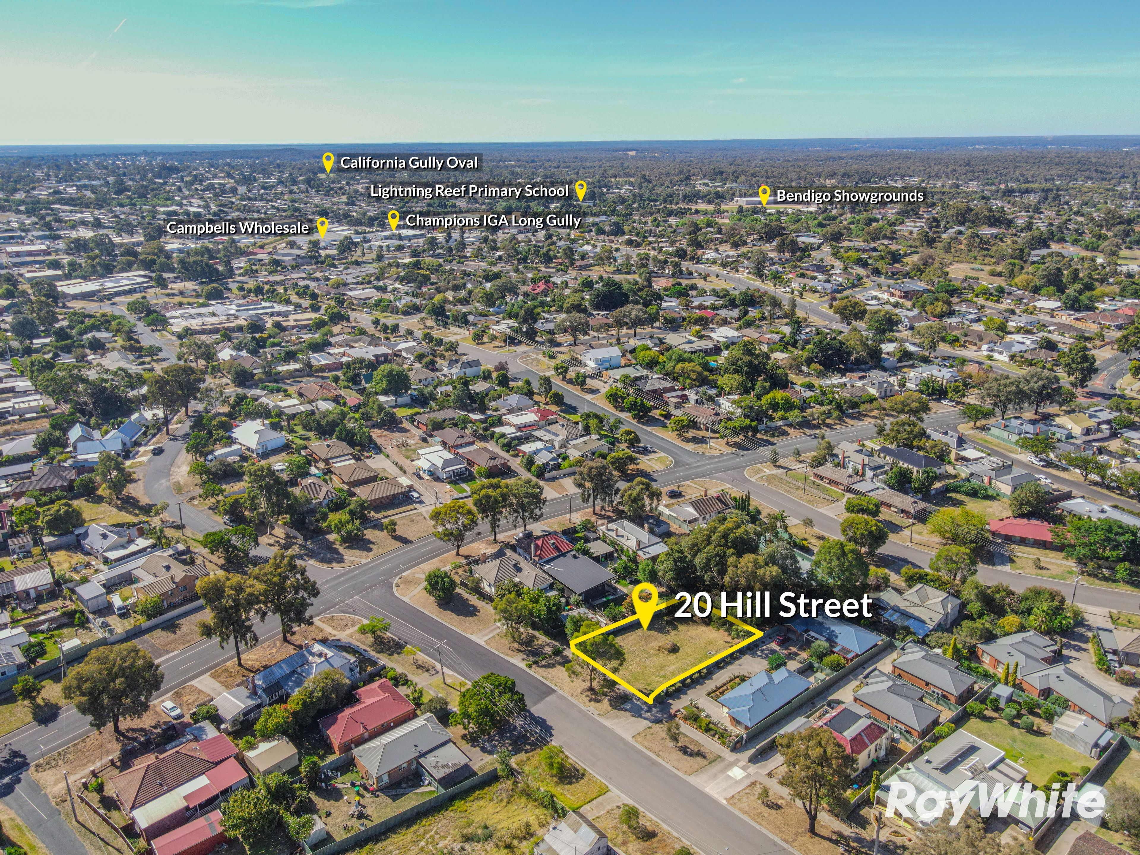 20 Hill Street, Bendigo, VIC 3550 Sold Land Ray White Bendigo
