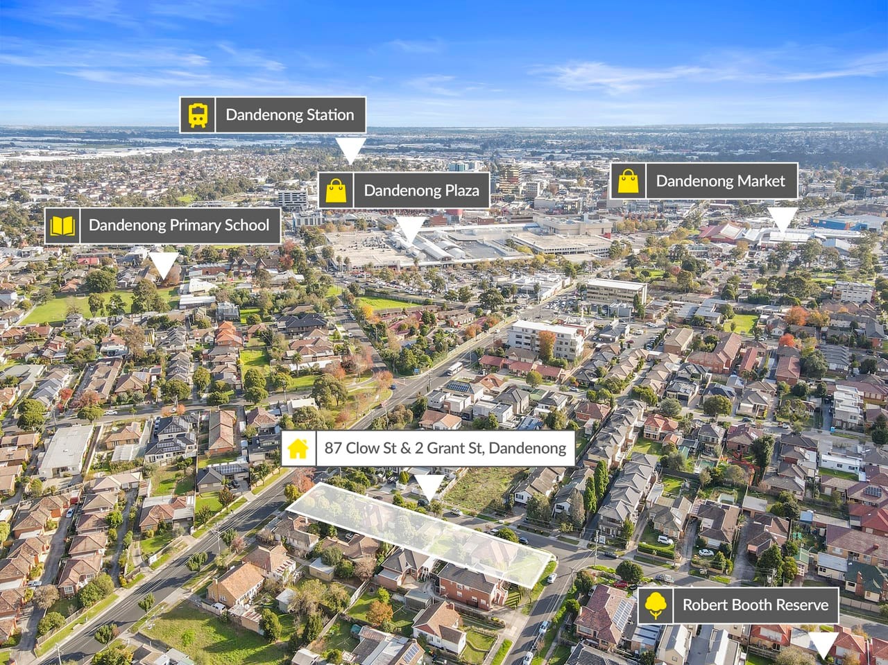 87 Clow Street & 2 Grant Street, Dandenong, VIC 3175