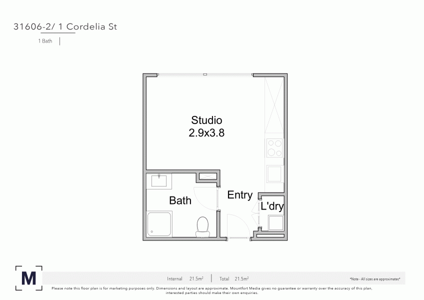 31606-1/1 Cordelia Street — photo 4 of 4