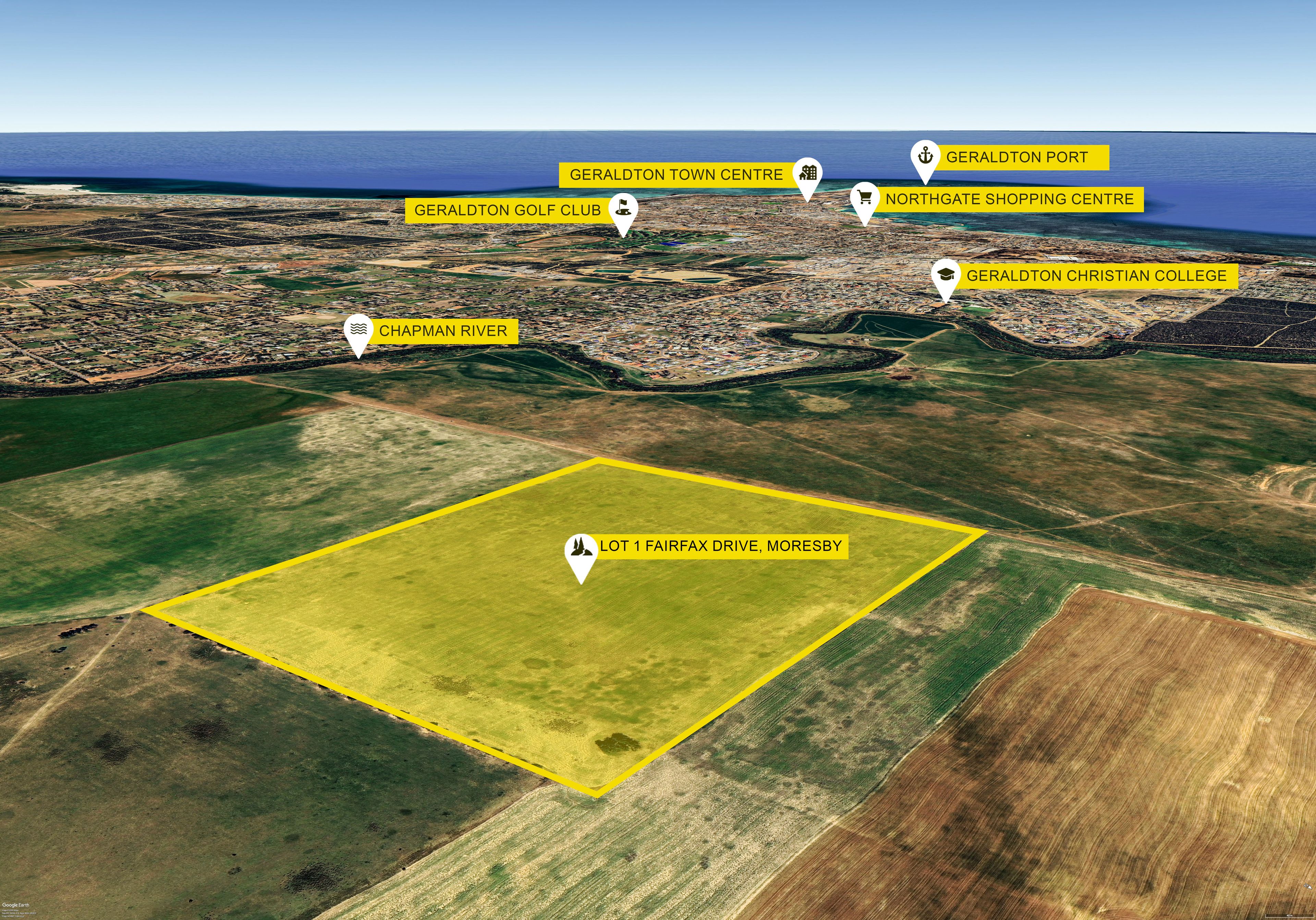 Lot 1 Fairfax Drive — photo from Ray White Inner North