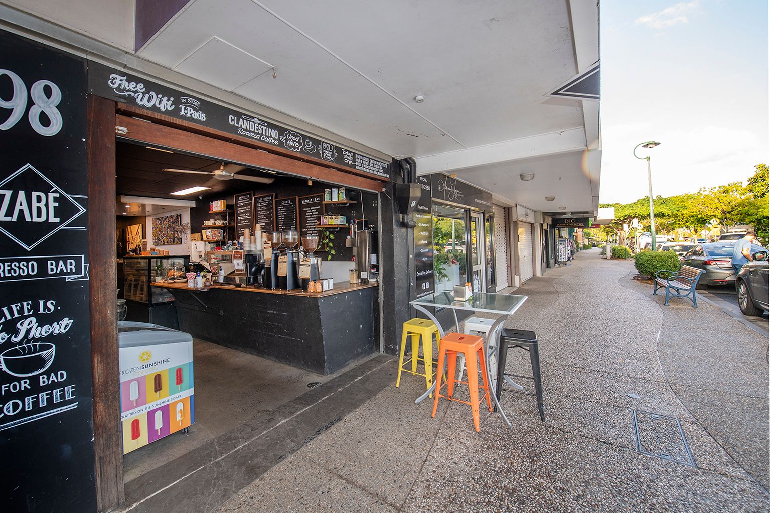Zabe Espresso Bar Located at 1 & 2, 96-98 Poinciana Avenue, Tewantin, QLD 4565
