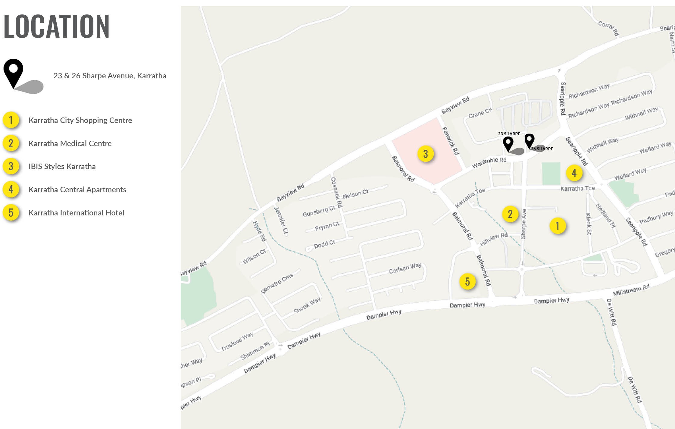 23 & 26 Sharpe Avenue, Karratha, WA 6714