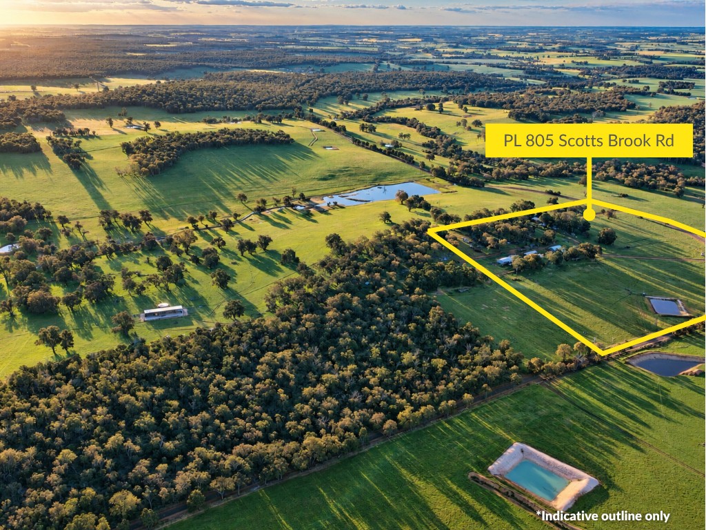 PL 805 Scotts Brook Road, Scotts Brook, WA 6244