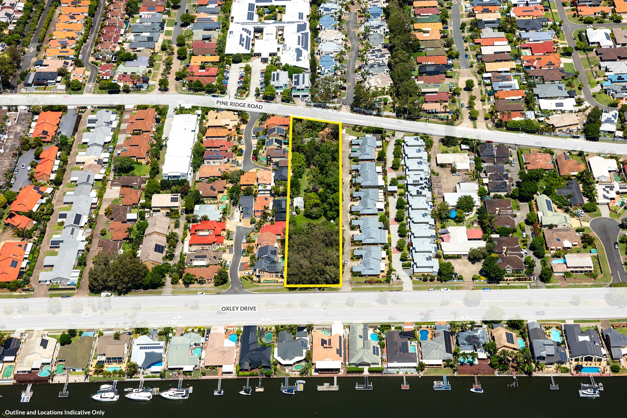 413 Pine Ridge Road and 415 Oxley Drive, Runaway Bay, QLD 4216