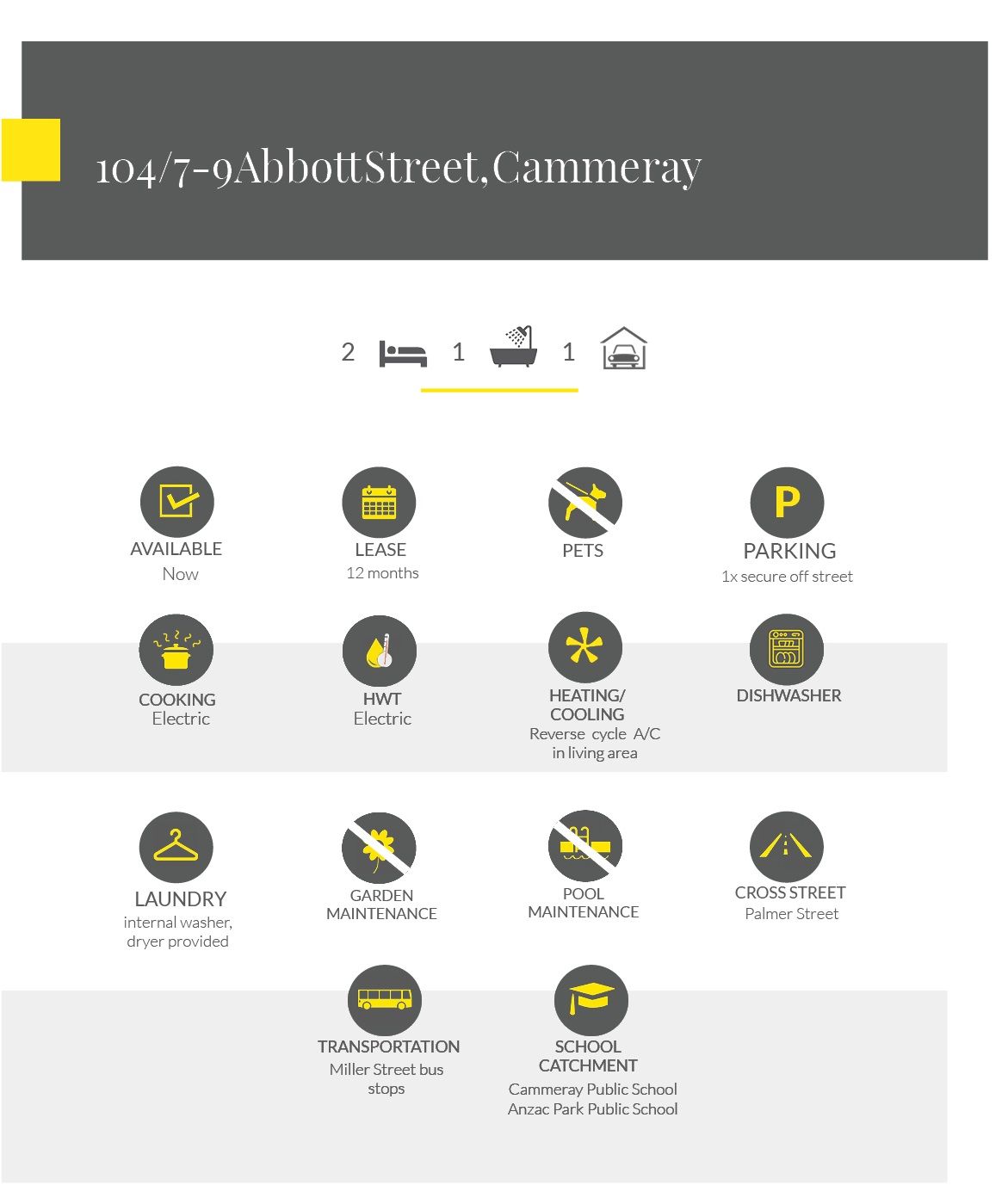104/7-9 Abbott Street, Cammeray, NSW 2062