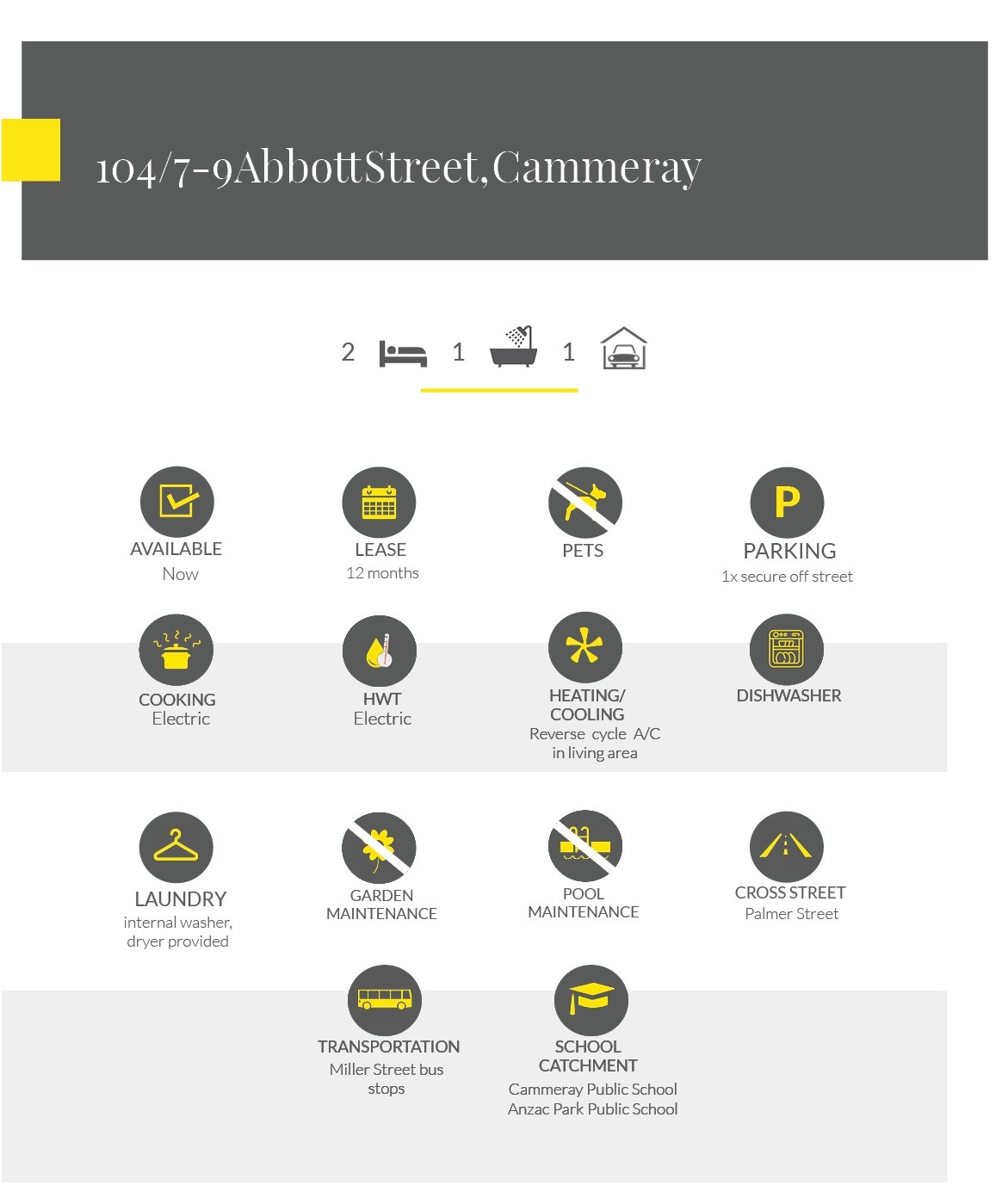 104/7-9 Abbott Street, Cammeray, NSW 2062