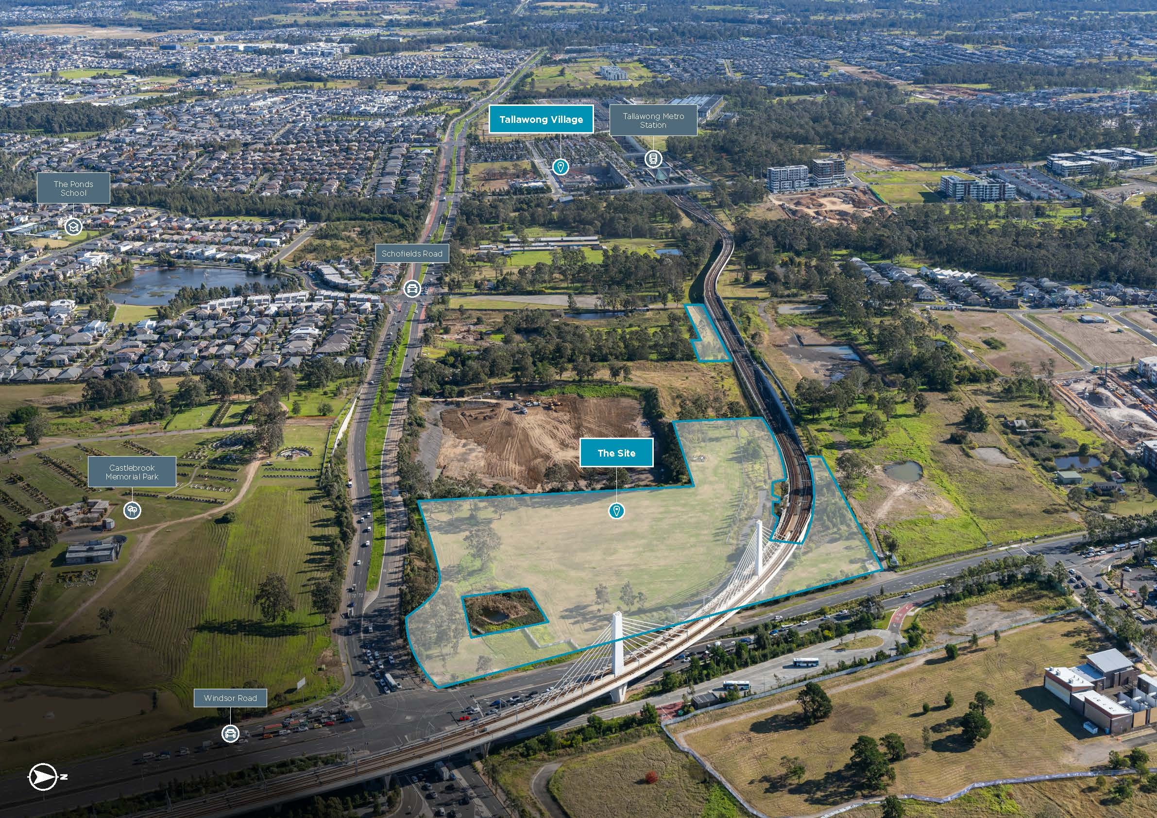 Land along Schofields Road, Rouse Hill, NSW 2155