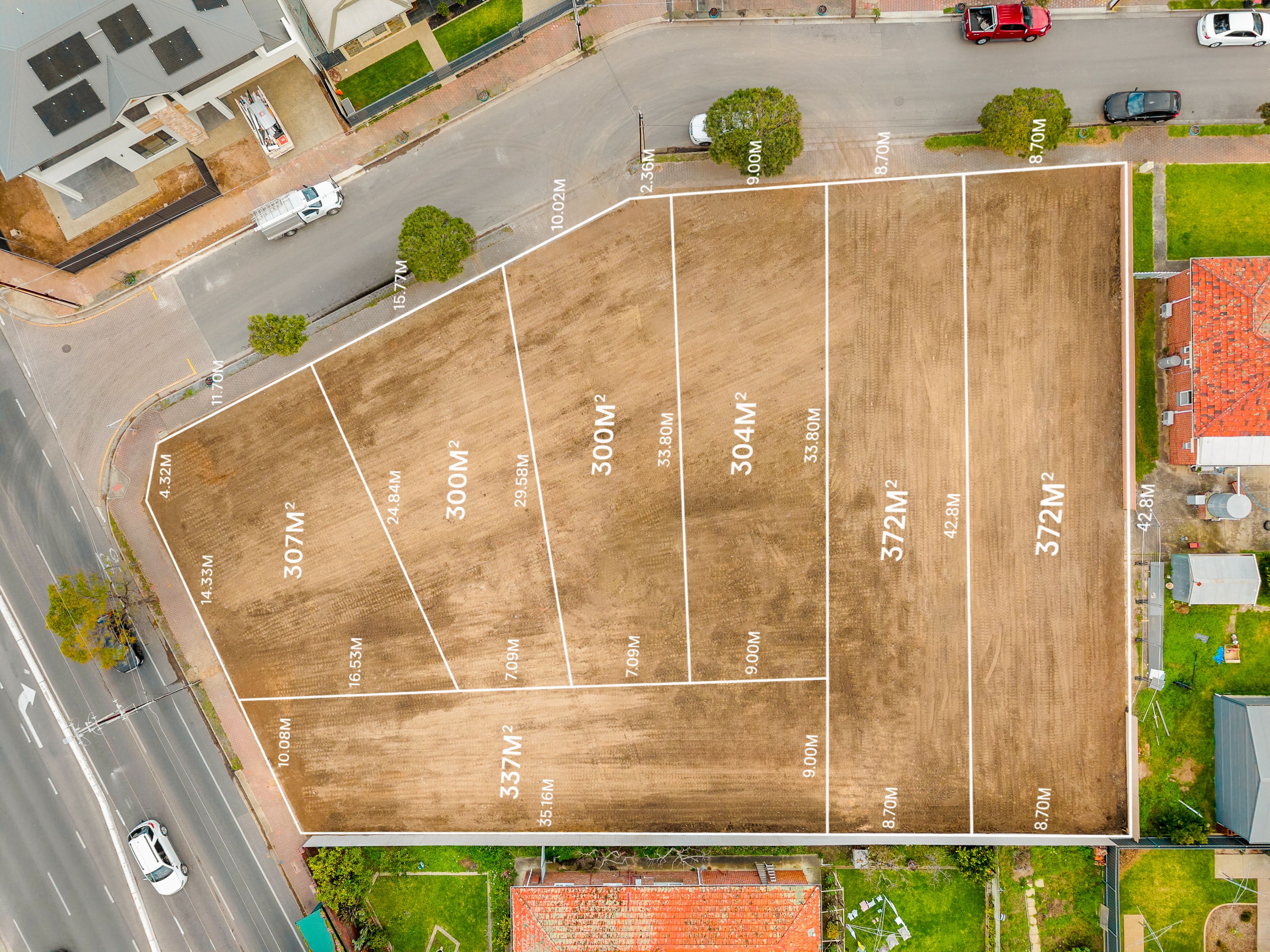Proposed Allotments, 12 Albert Street — photo from Ray White Glenelg