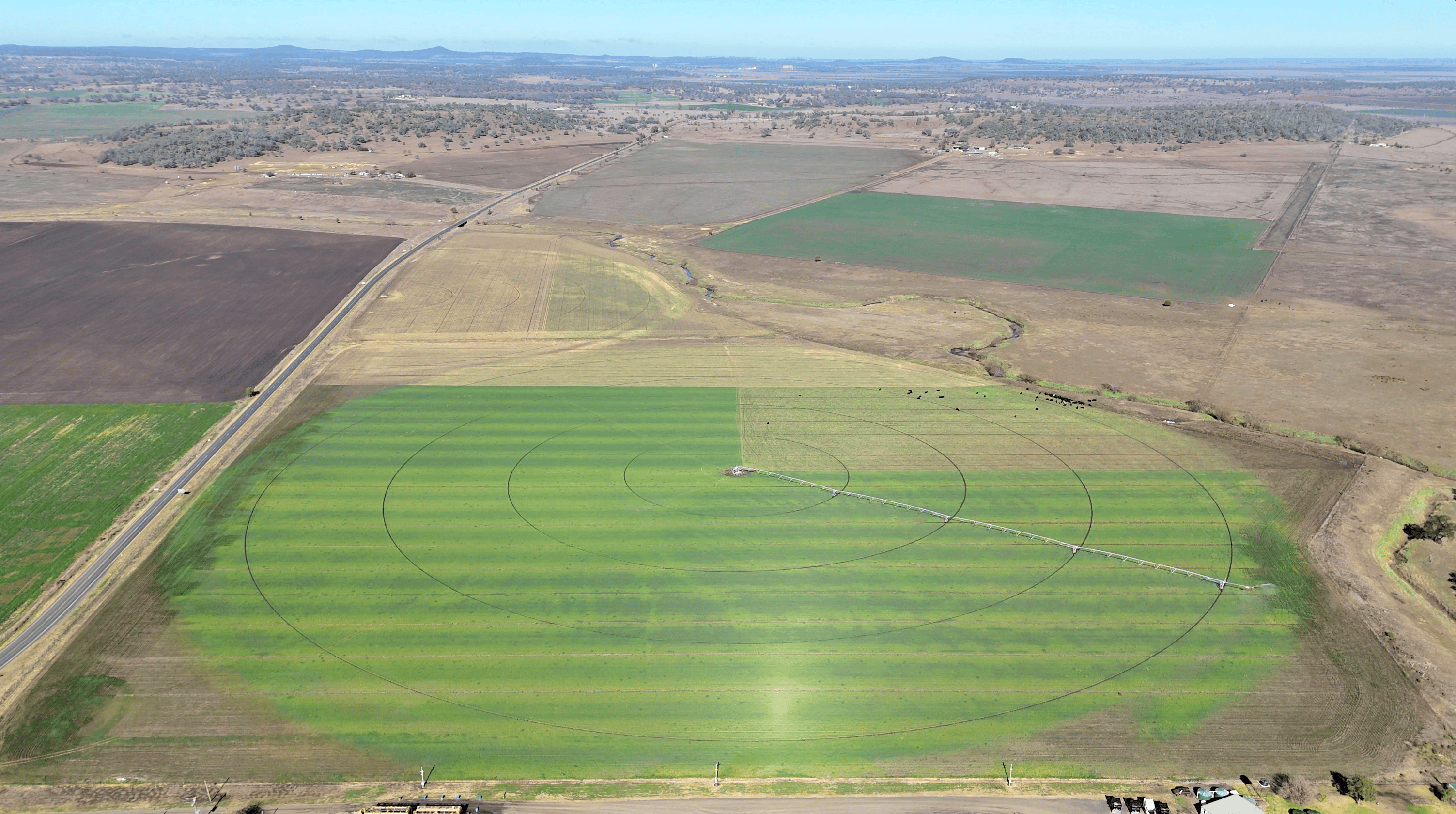 "Mountain Glen" Oakey Pittsworth Road — photo from Ray White Rural Oakey
