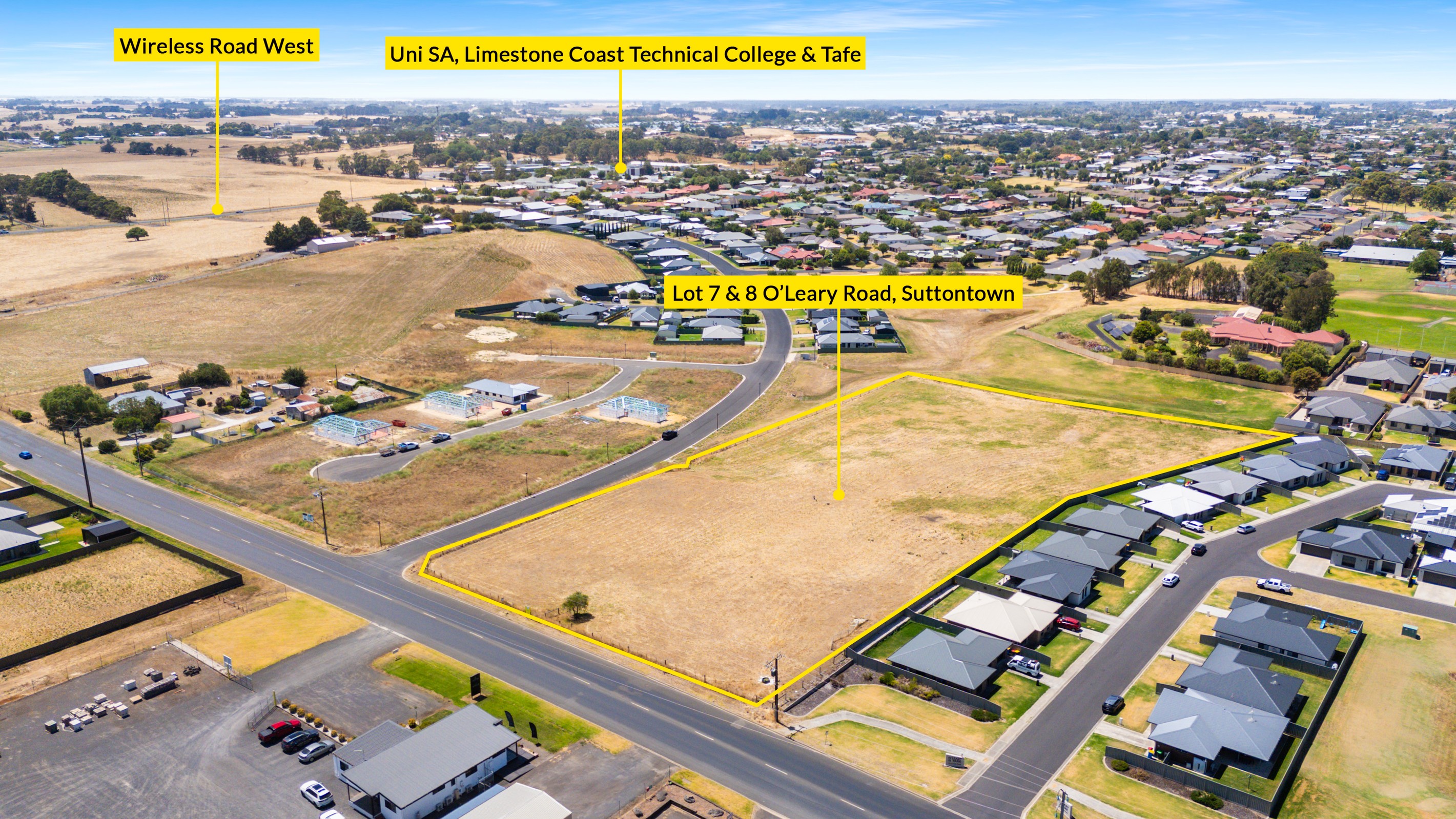 Lot 7 & 8 O'Leary Road, Mount Gambier, SA 5290