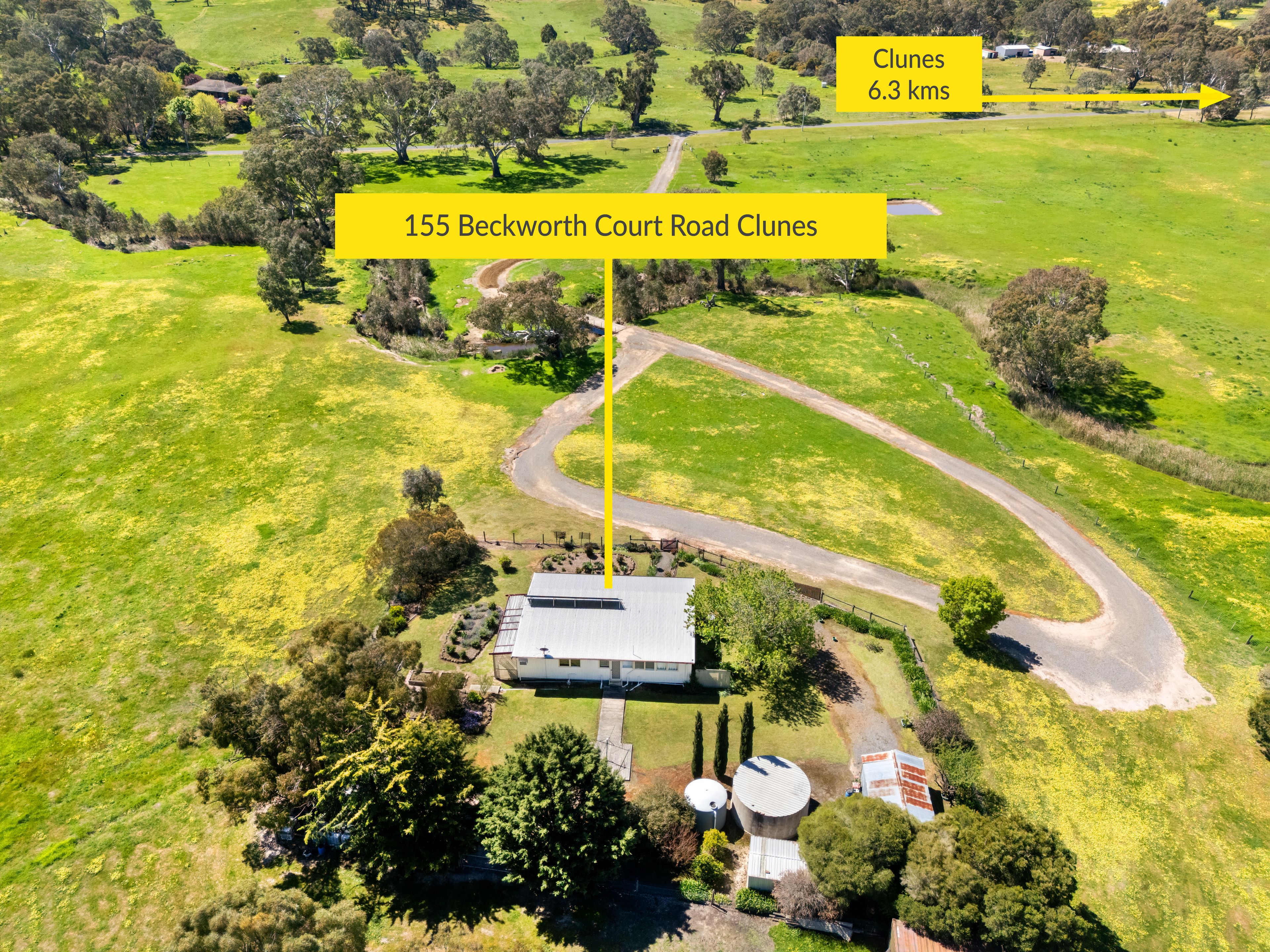155 Beckworth Court Road, Clunes, VIC 3370
