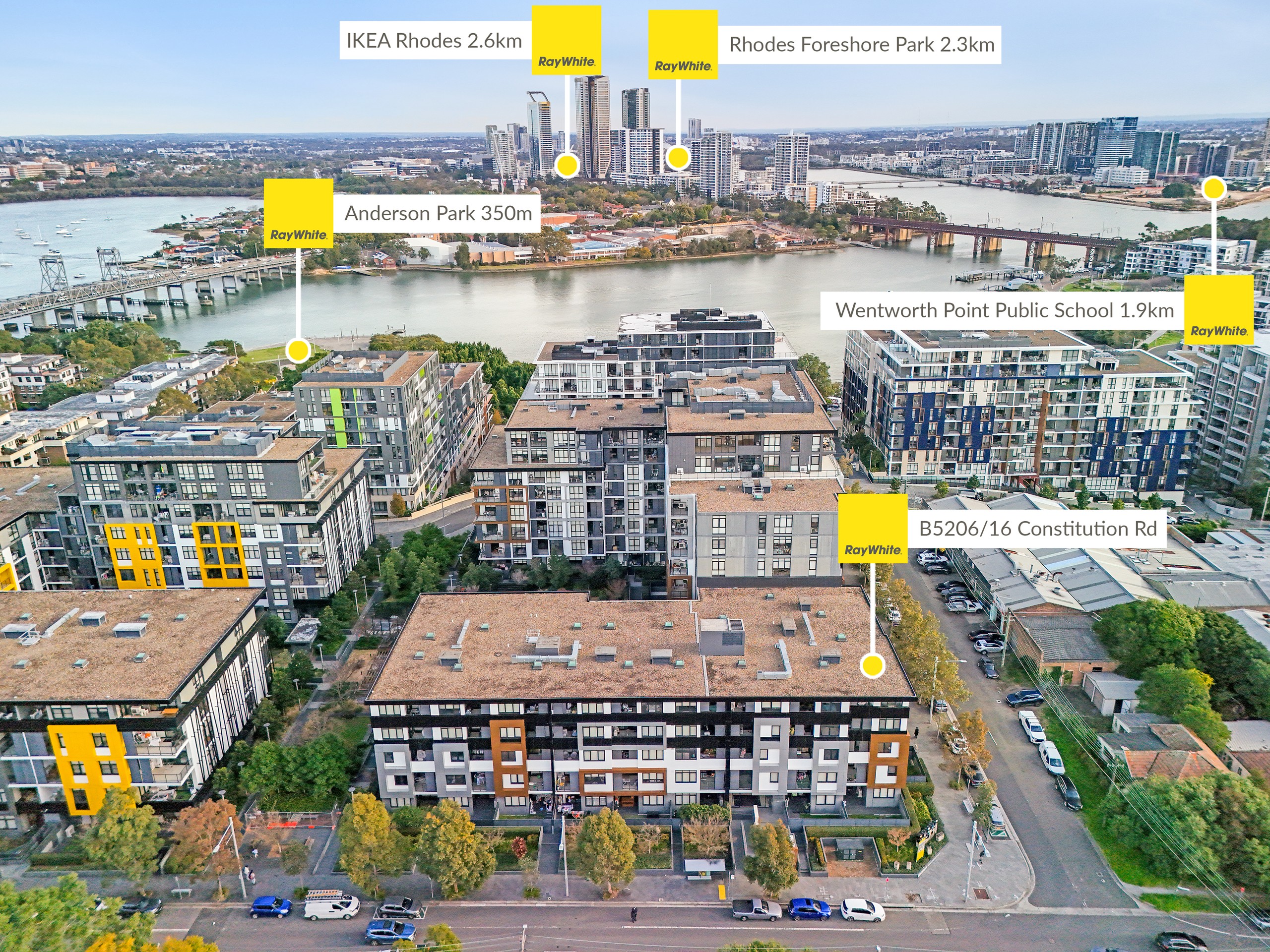 B5206/16 CONSTITUTION Road, Ryde, NSW 2112