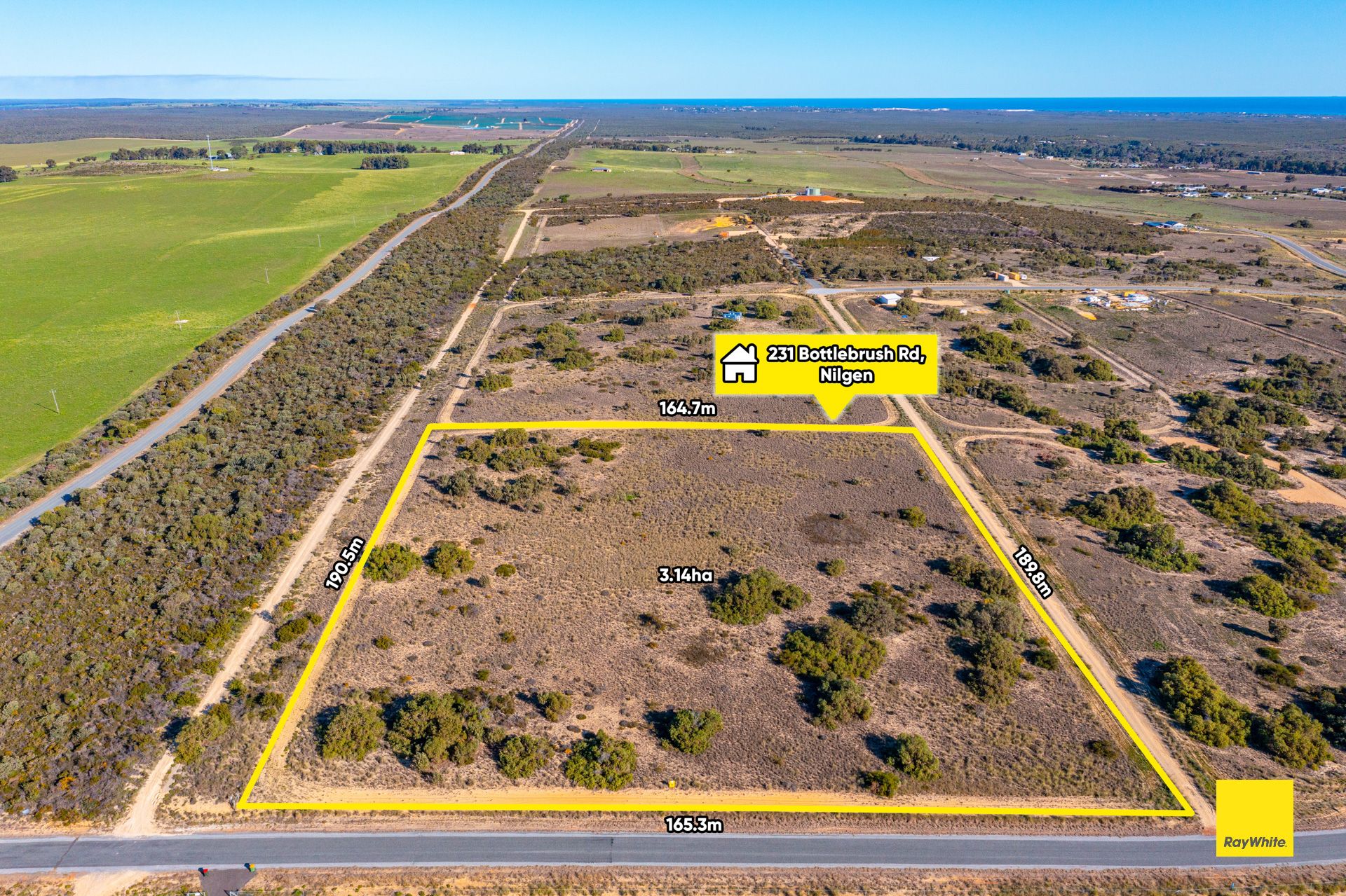 231 BOTTLEBRUSH Road, Nilgen, WA 6044 Sold Land Ray White Lancelin