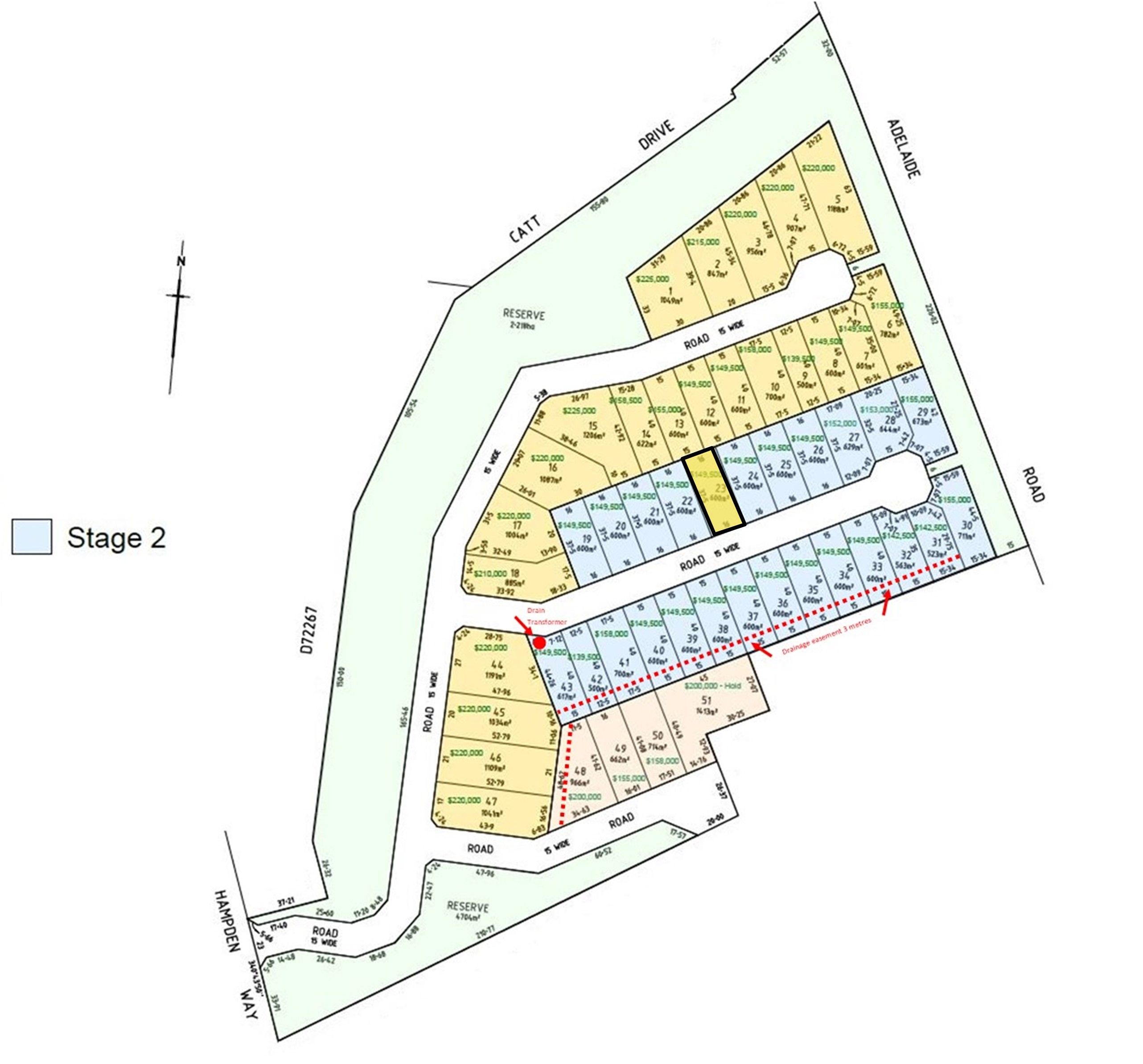 Lot 23 Hampden Park, Strathalbyn, SA 5255