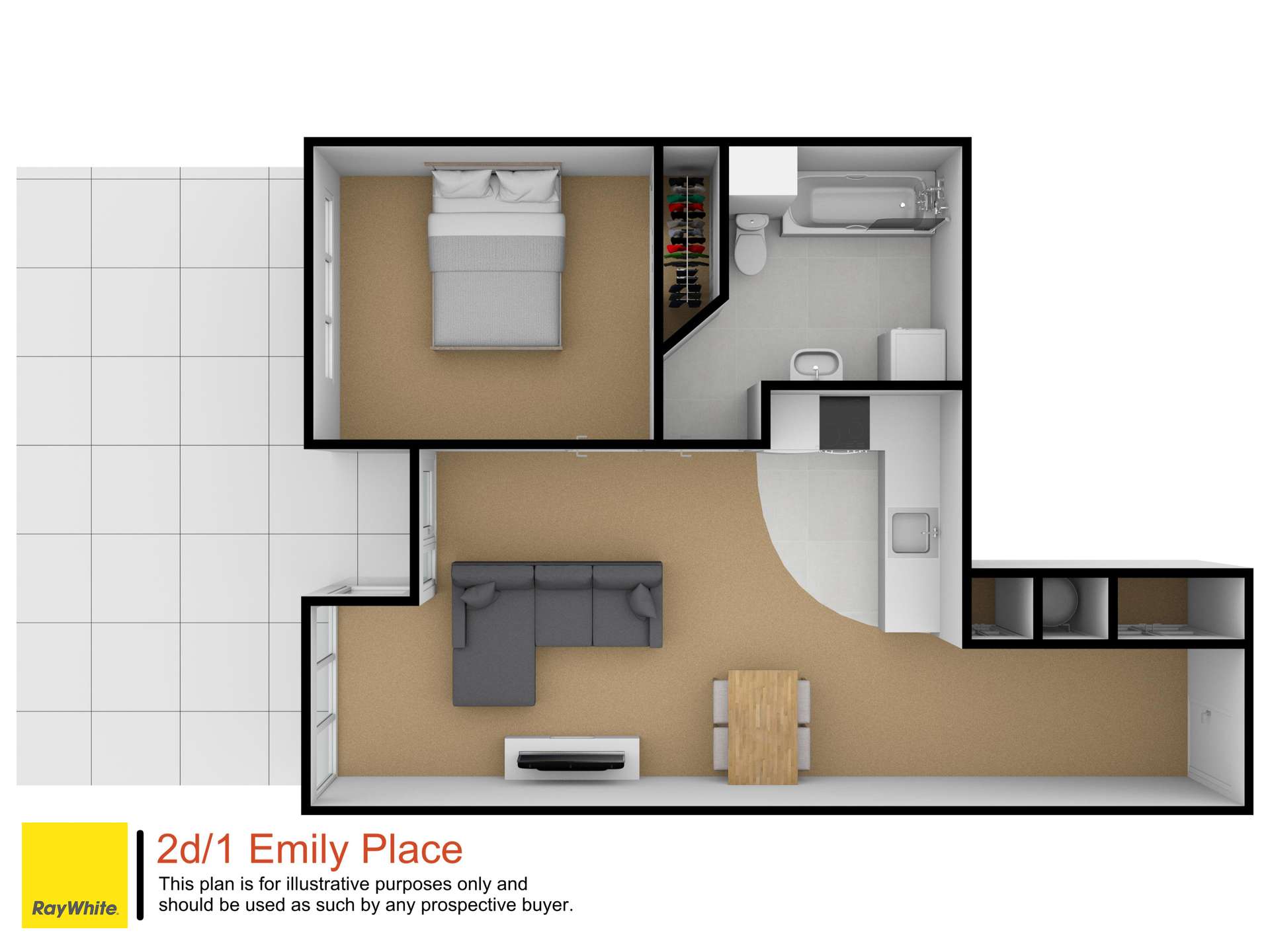 2D/1 Emily Place photo 17