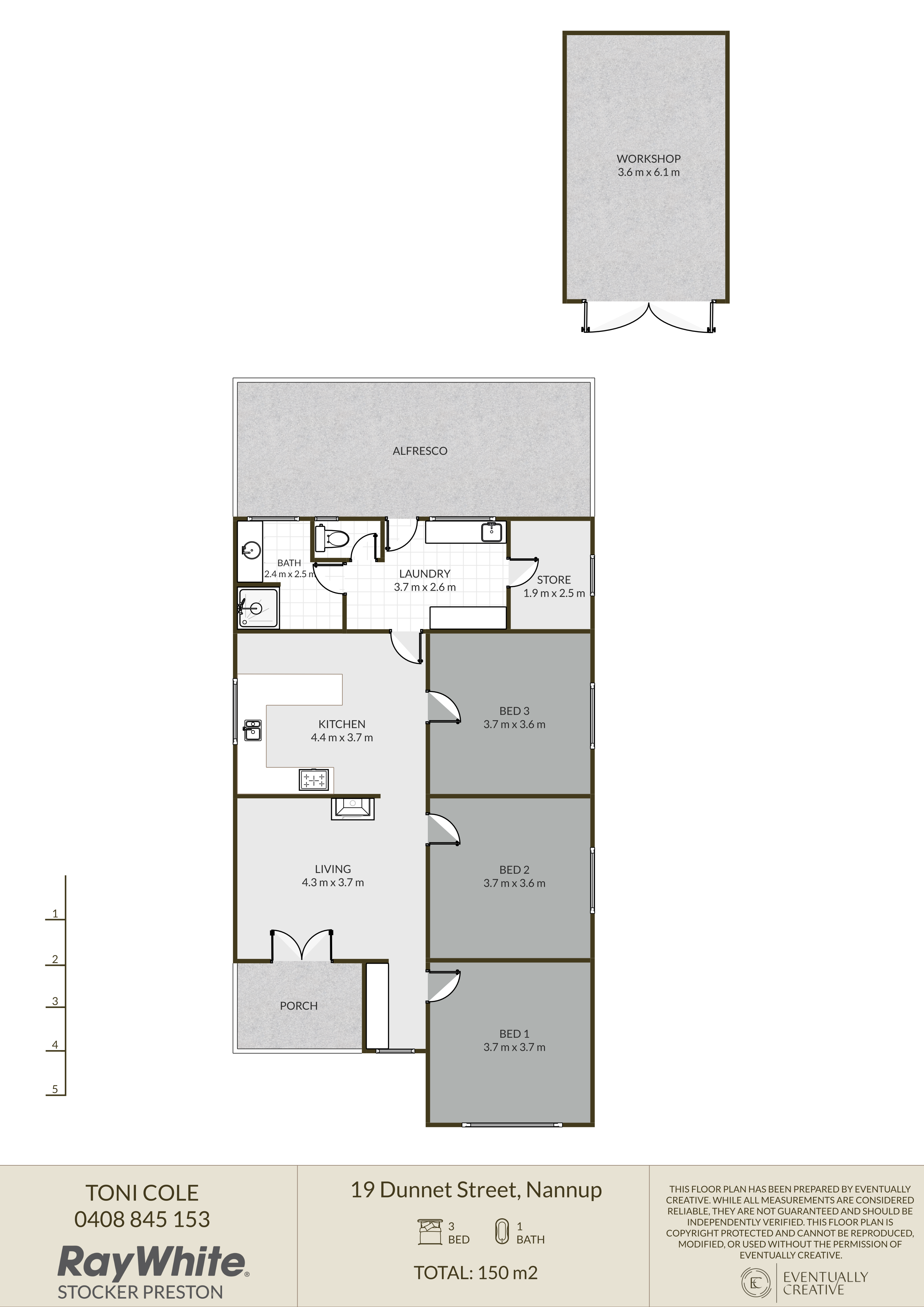19 Dunnet Road, Nannup, WA