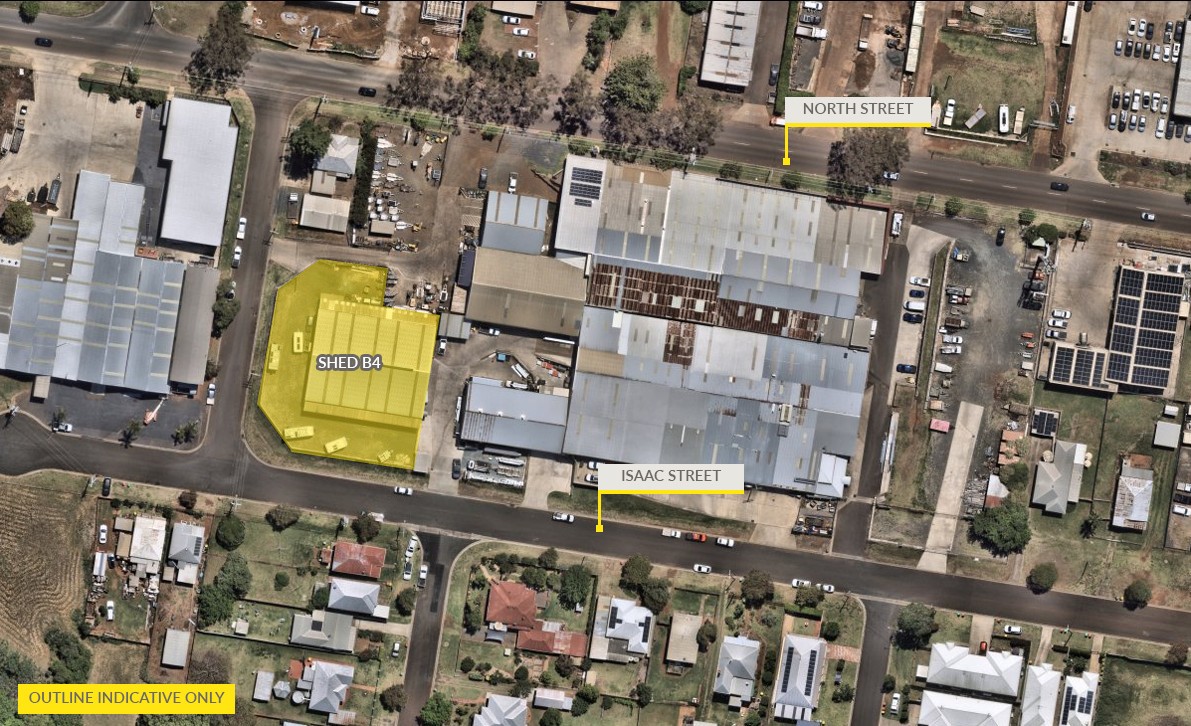 Shed T2.B04/45-61 Isaac Street, North Toowoomba, QLD 4350