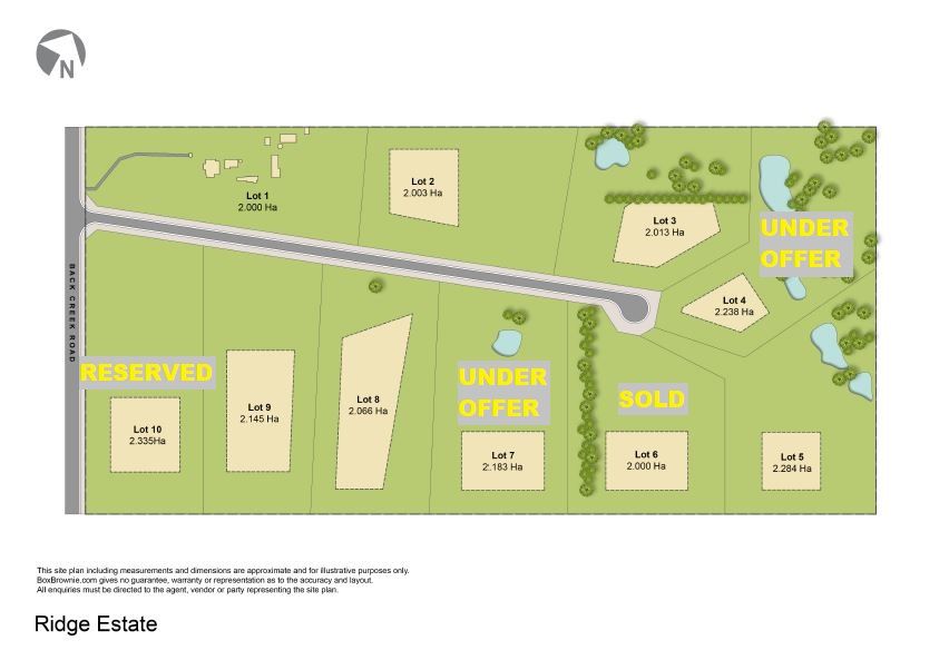 Proposed Lots 2-10 423 Back Creek Road, Young, NSW 2594
