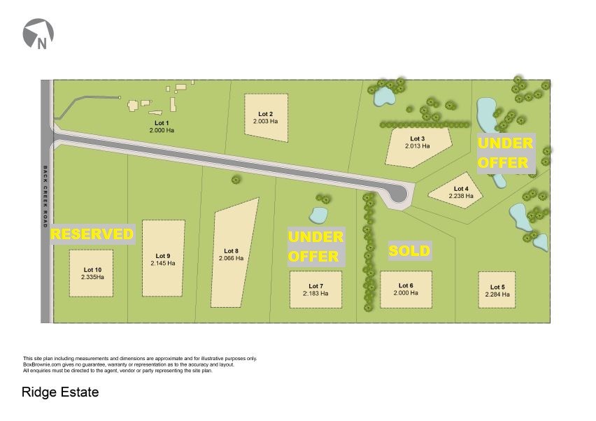 Proposed Lots 2-10 423 Back Creek Road, Young, NSW 2594