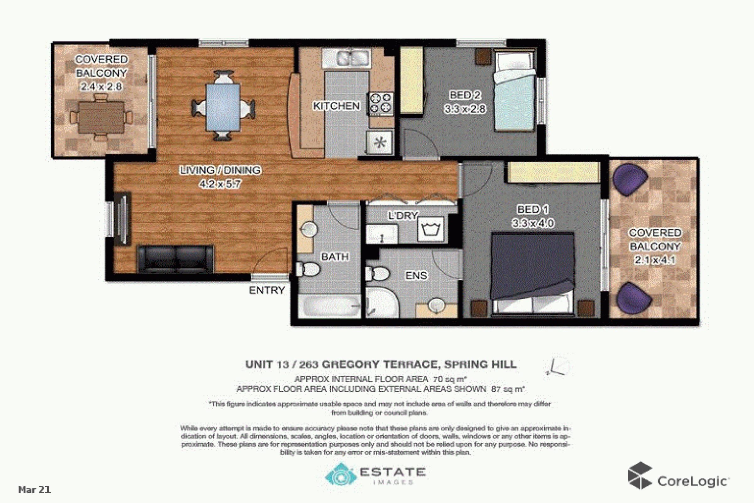 13/263 Gregory Terrace, Spring Hill, QLD 4000