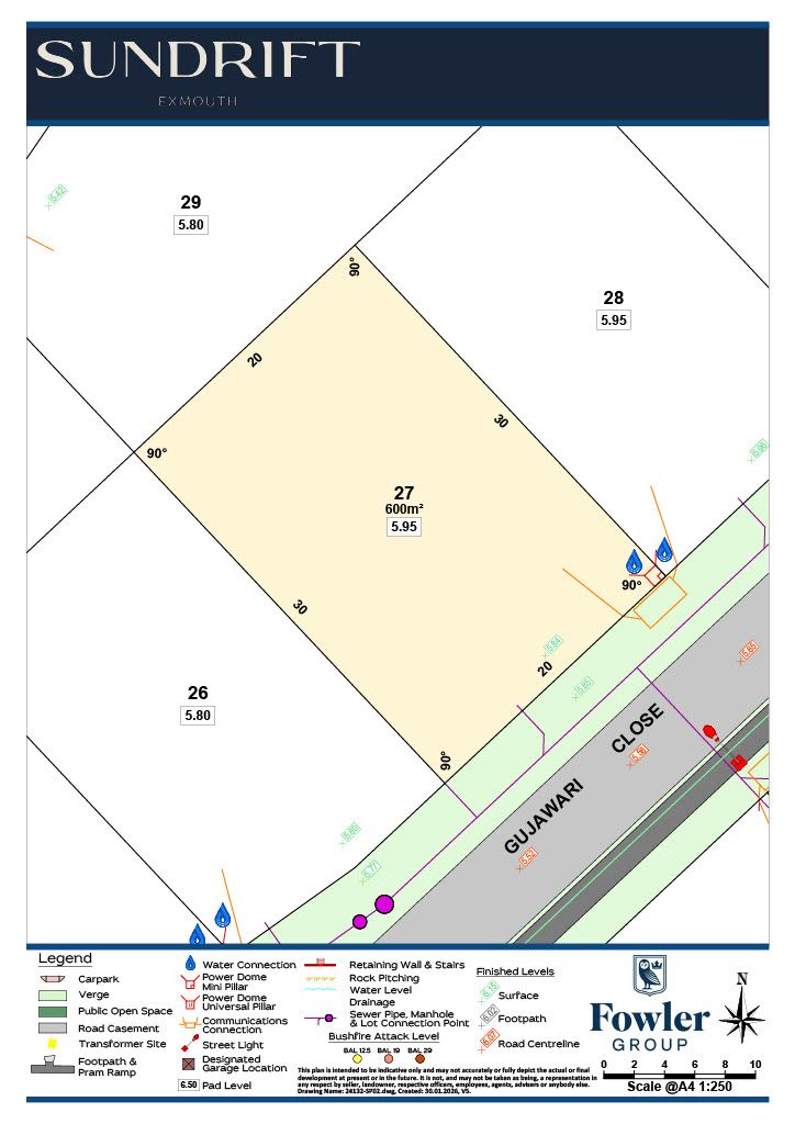 Lot 27 Lot 27 Gujawari Close SUNDRIFT, Exmouth, WA 6707