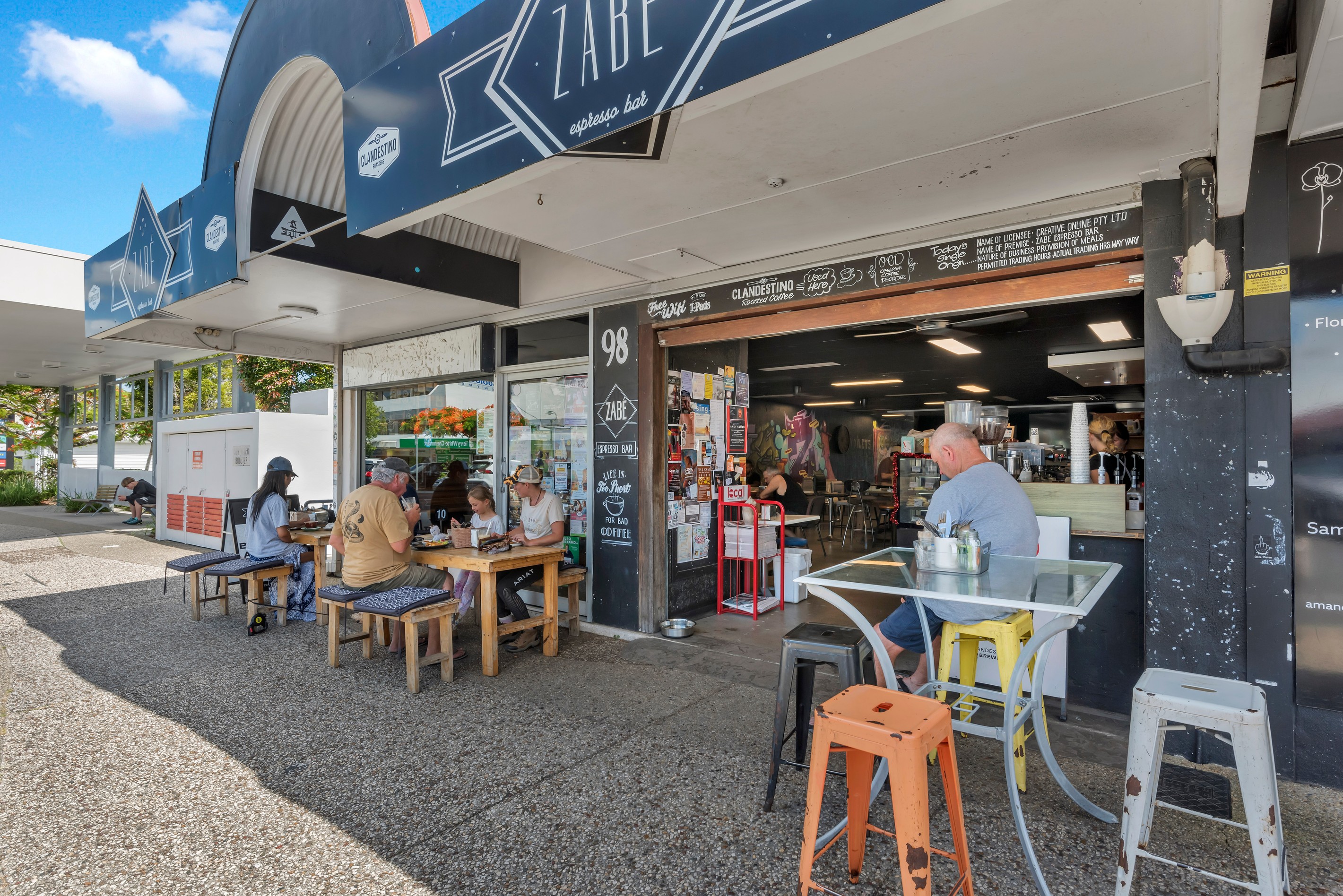 Zabe Espresso Bar Located at 98 Poinciana Avenue, Tewantin, QLD 4565