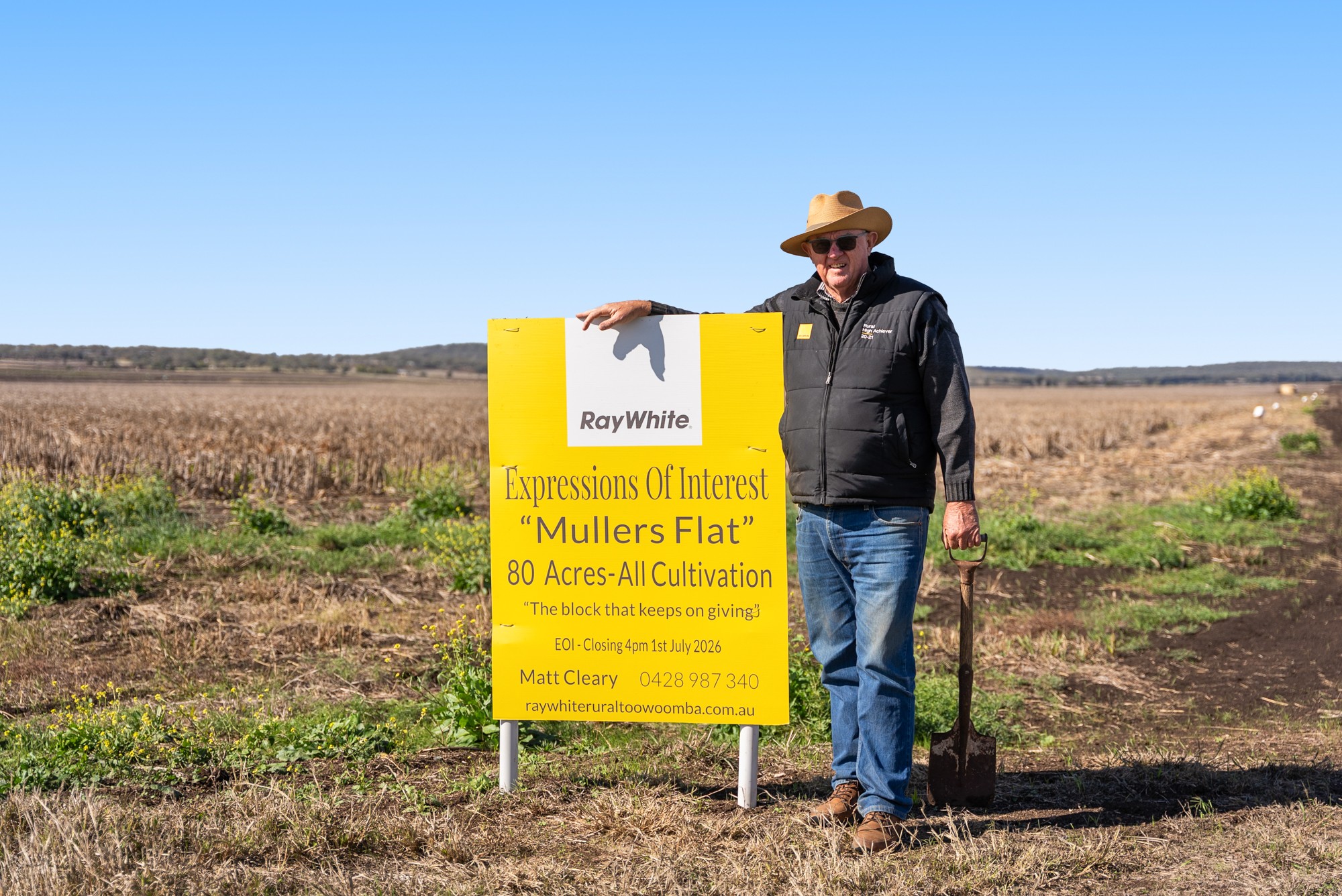 "Mullers Flat" Lot 2022 Oakey Pittsworth Road, Aubigny, QLD 4401