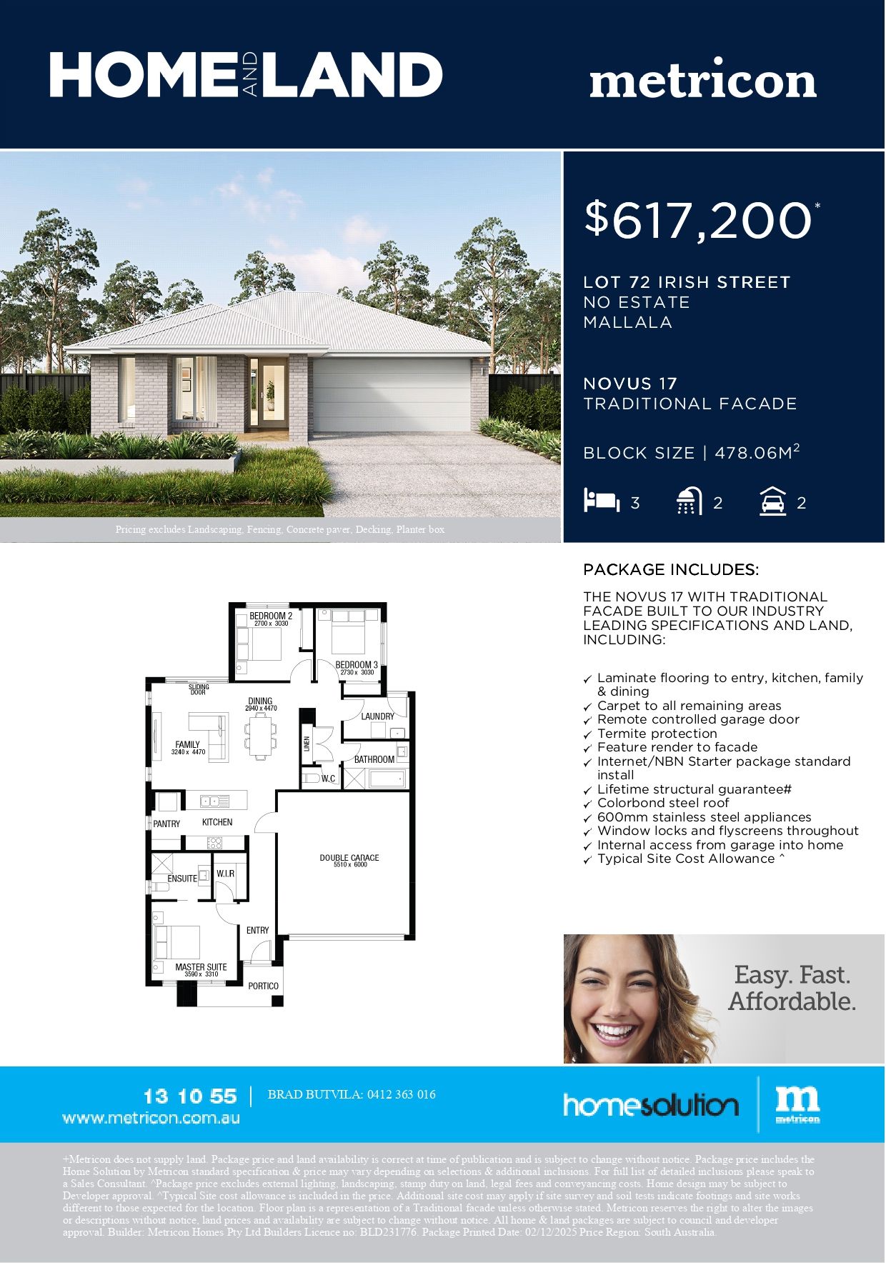 Lot 72 Irish Street, Mallala, SA 5502