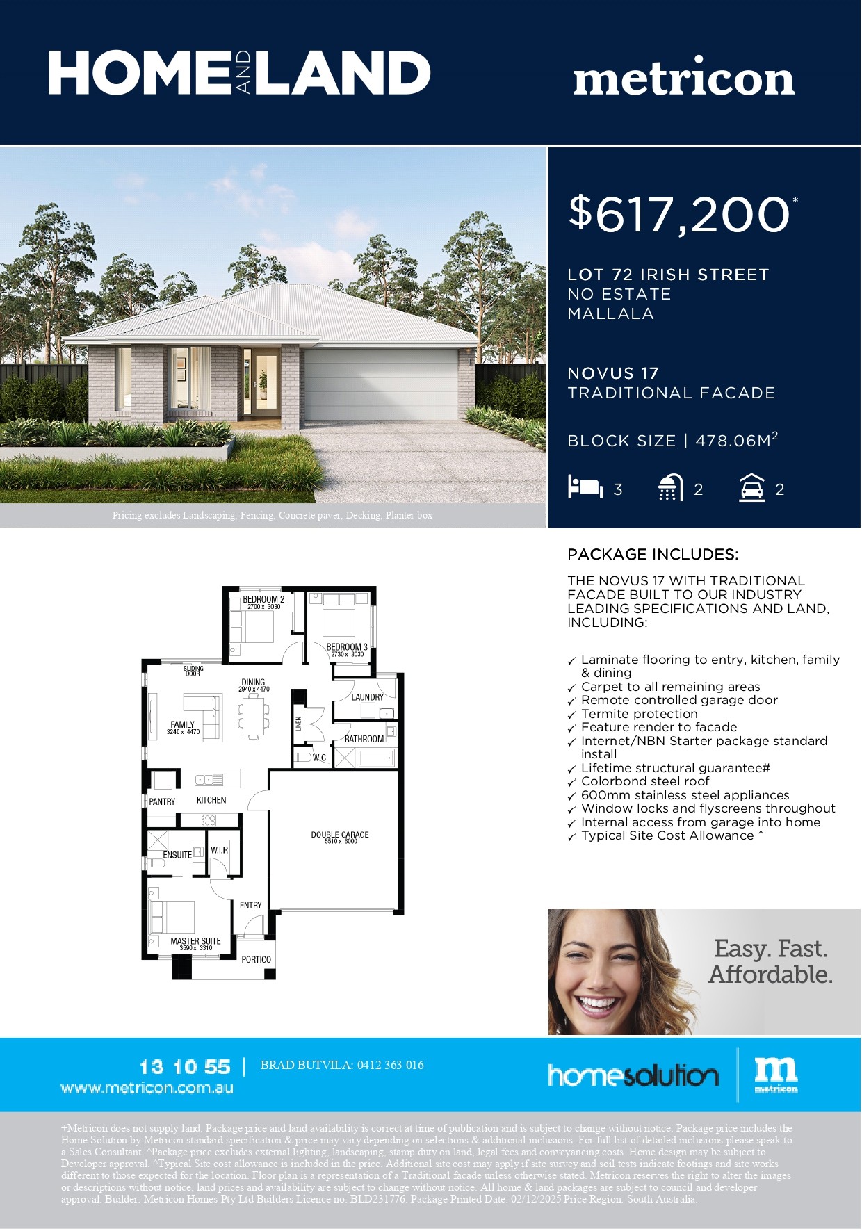 Lot 72 Irish Street, Mallala, SA 5502