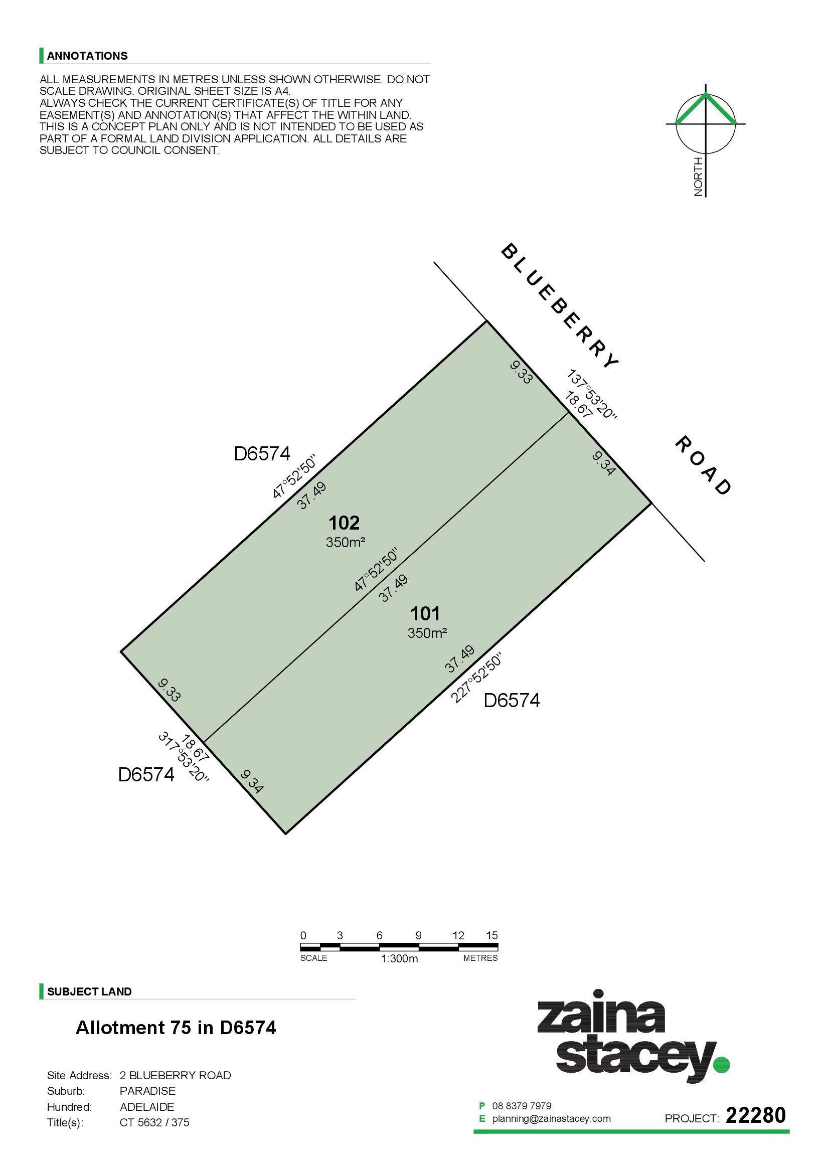 Proposed Lot 101/2 Blueberry Road, Paradise, SA 5075