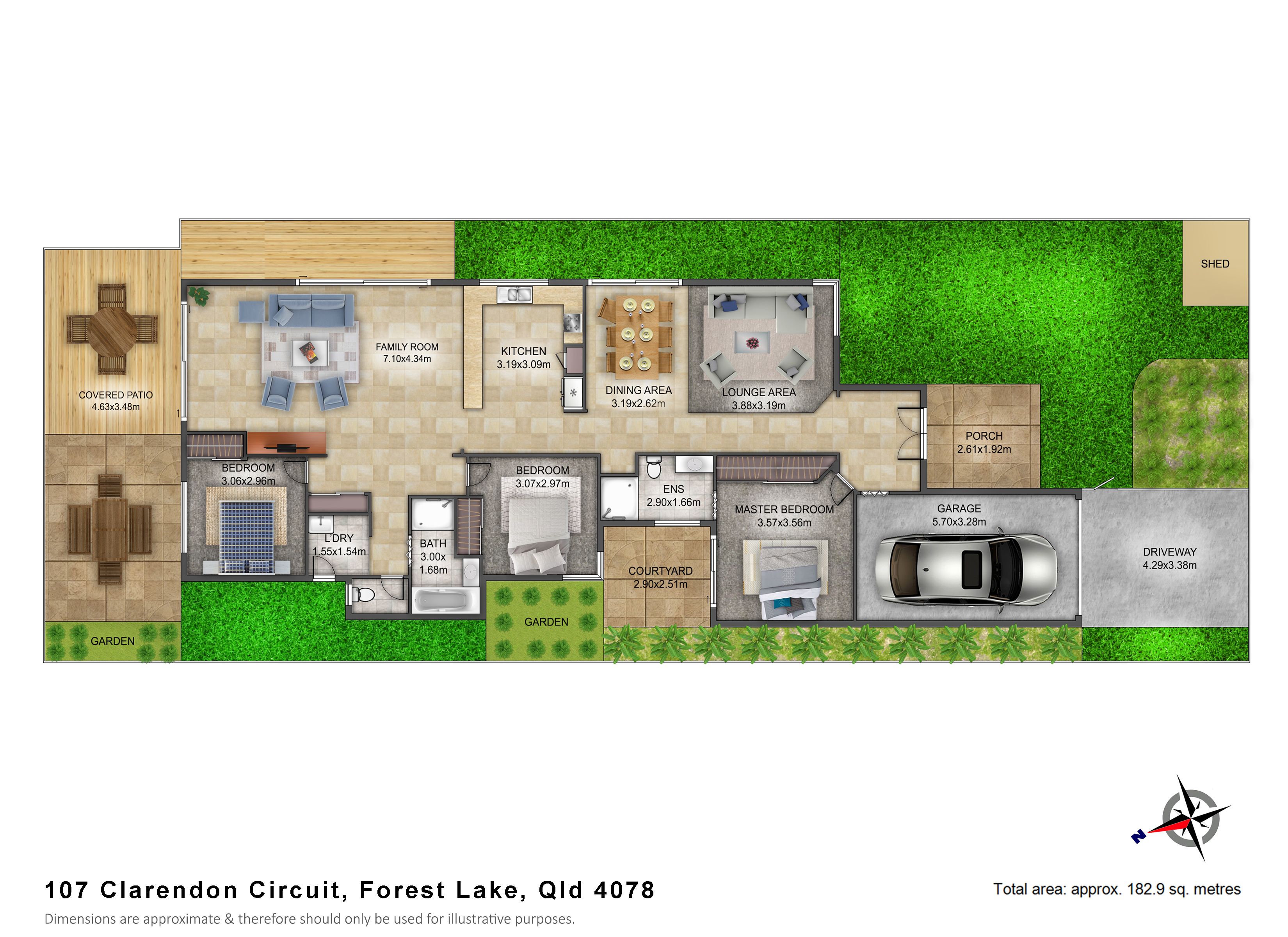 107 Clarendon Circuit, Forest Lake, QLD 4078