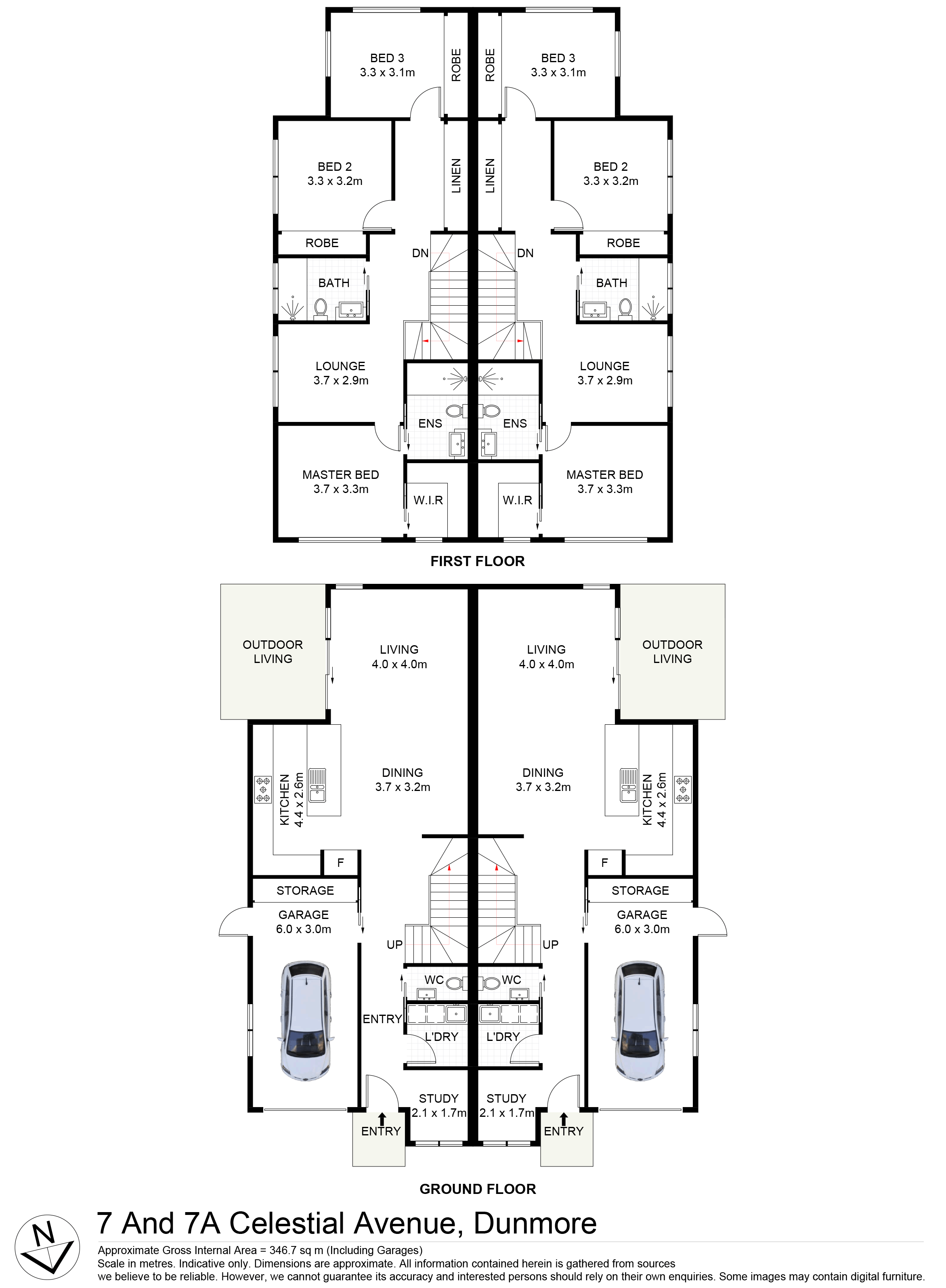9 and 9A Celestial Avenue, Dunmore, NSW 2529