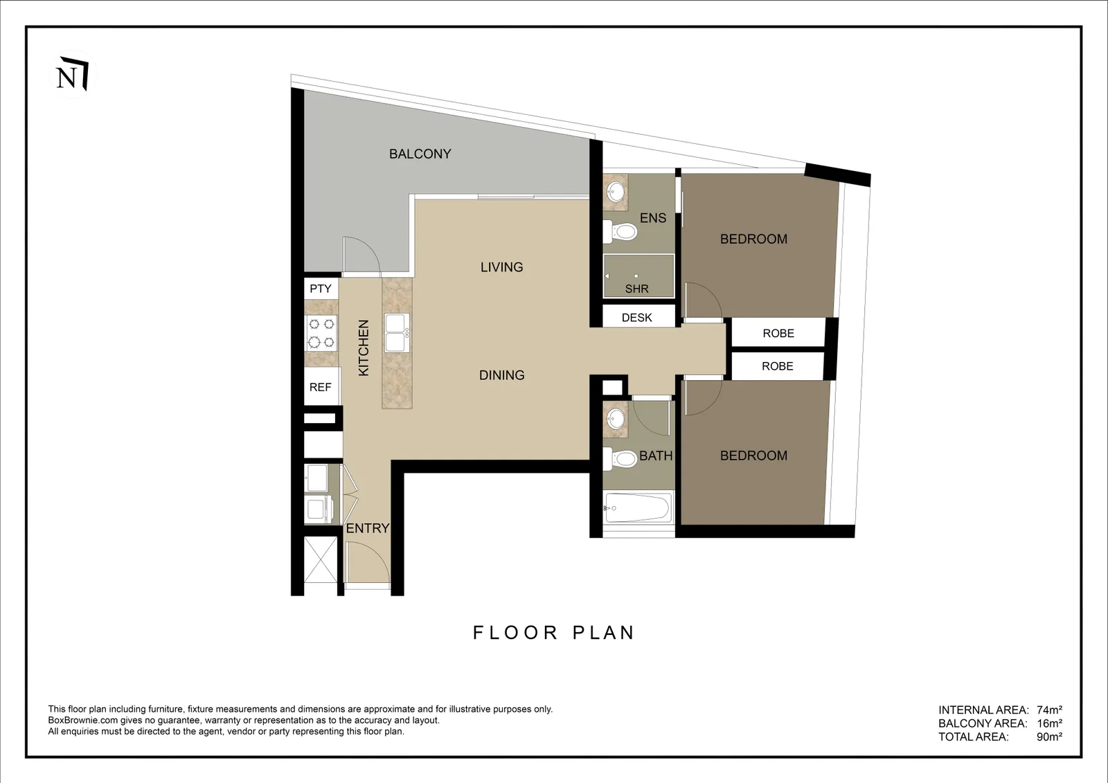 10606/8 Harbour Road, Hamilton floorplan