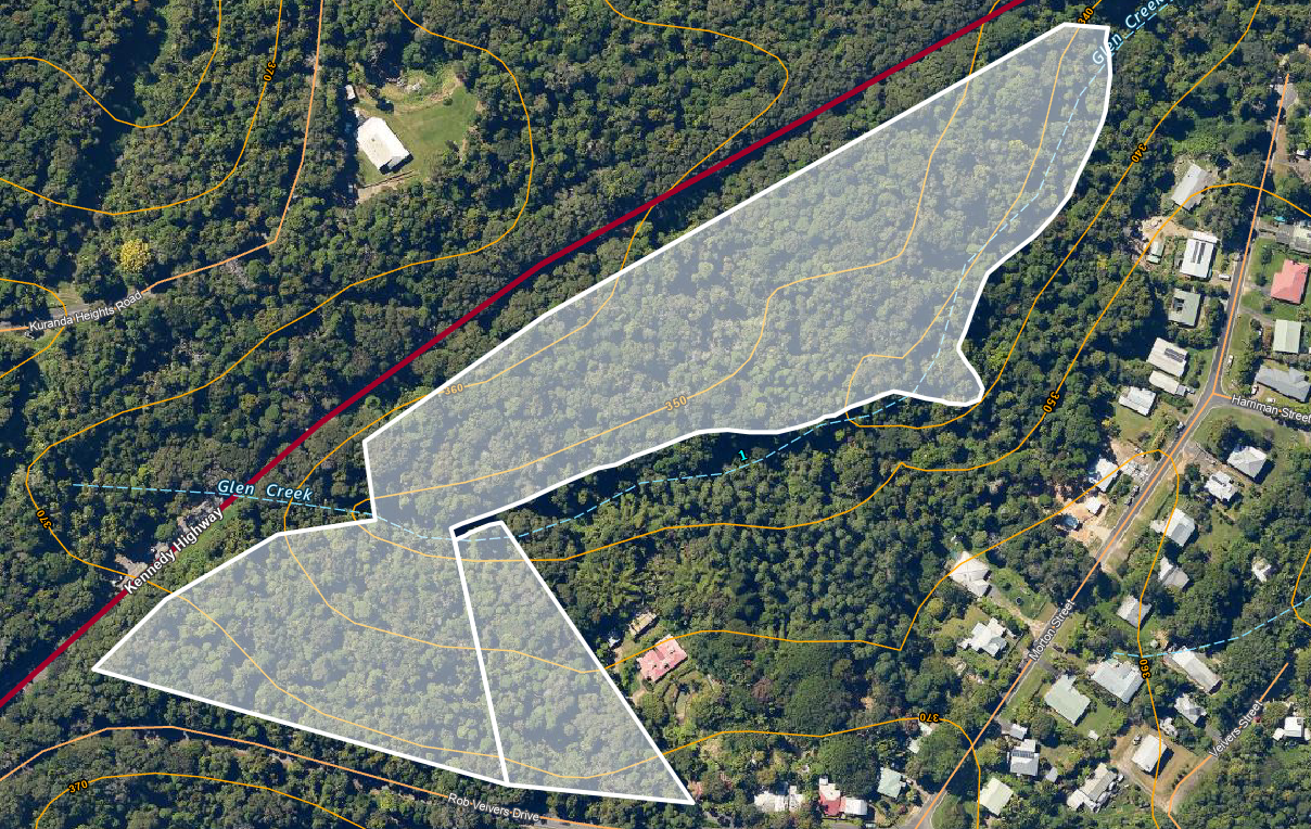 Lot 1 & 2 4446 Rob Veivers Drive, Kuranda, QLD 4881 Land for Sale