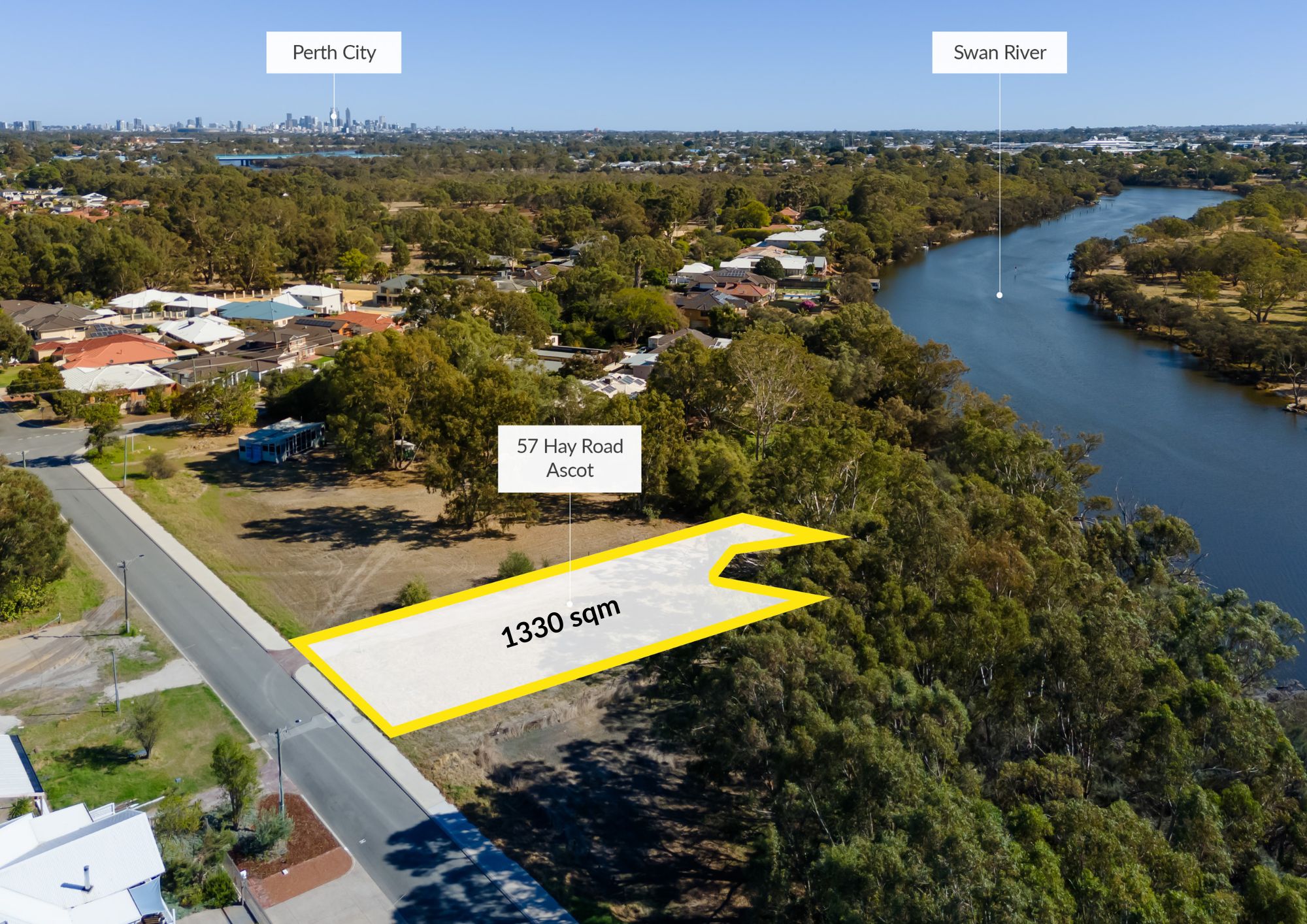 57 Hay Road, Ascot, WA 6104 Land for Sale Dalkeith Claremont