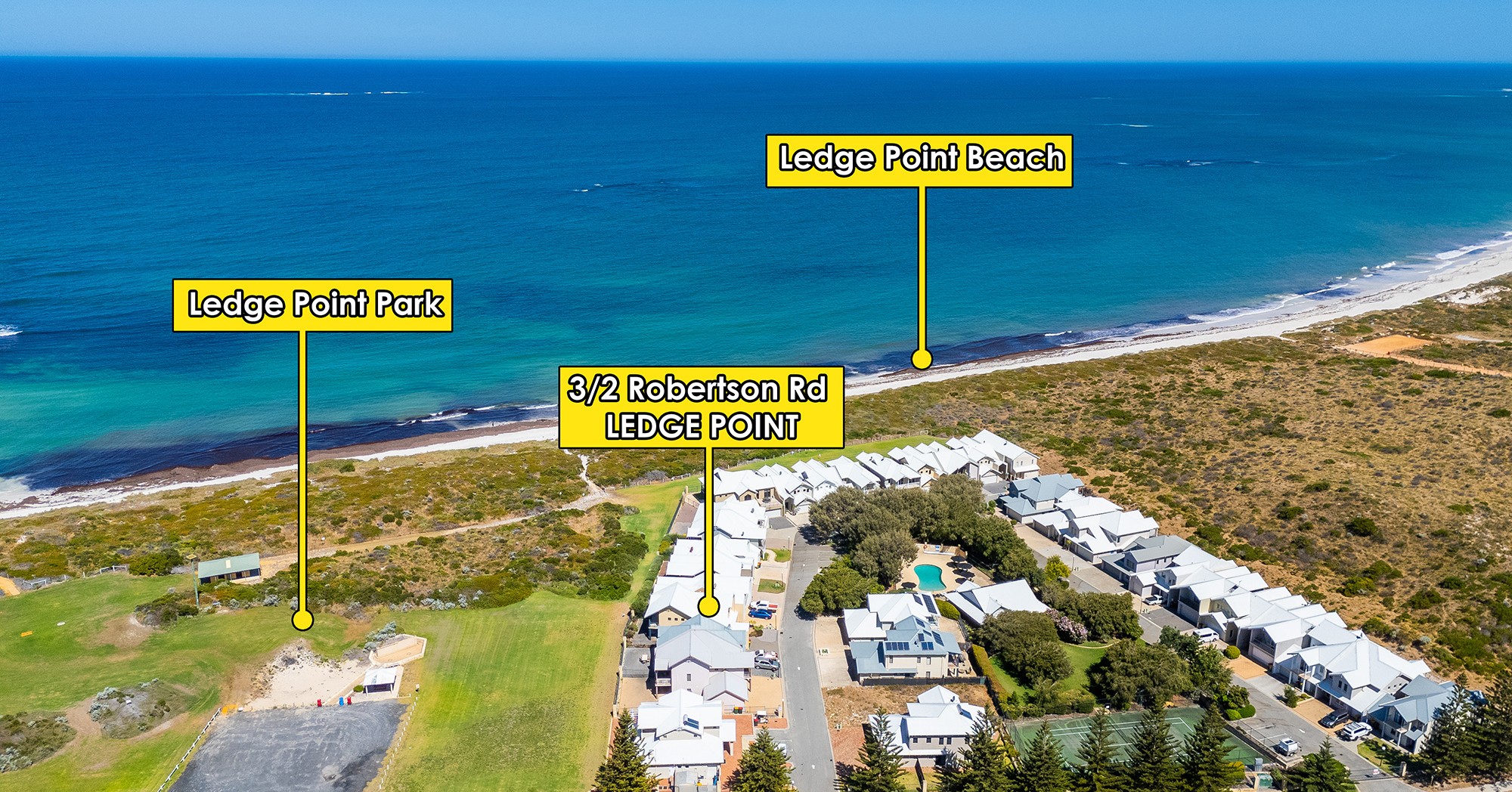 Ledge Point Map 3/2 ROBERTSON Road, Ledge Point, WA 6043 - Sold House - Ray White Lancelin