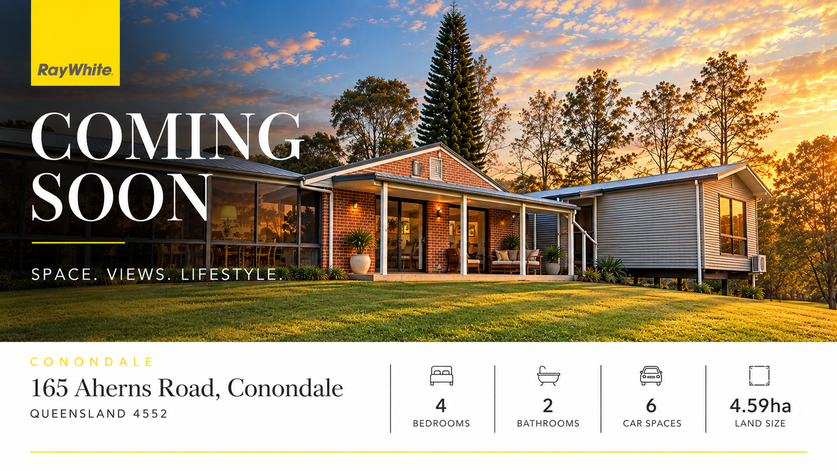 165 Aherns Road — photo from Ray White Maleny