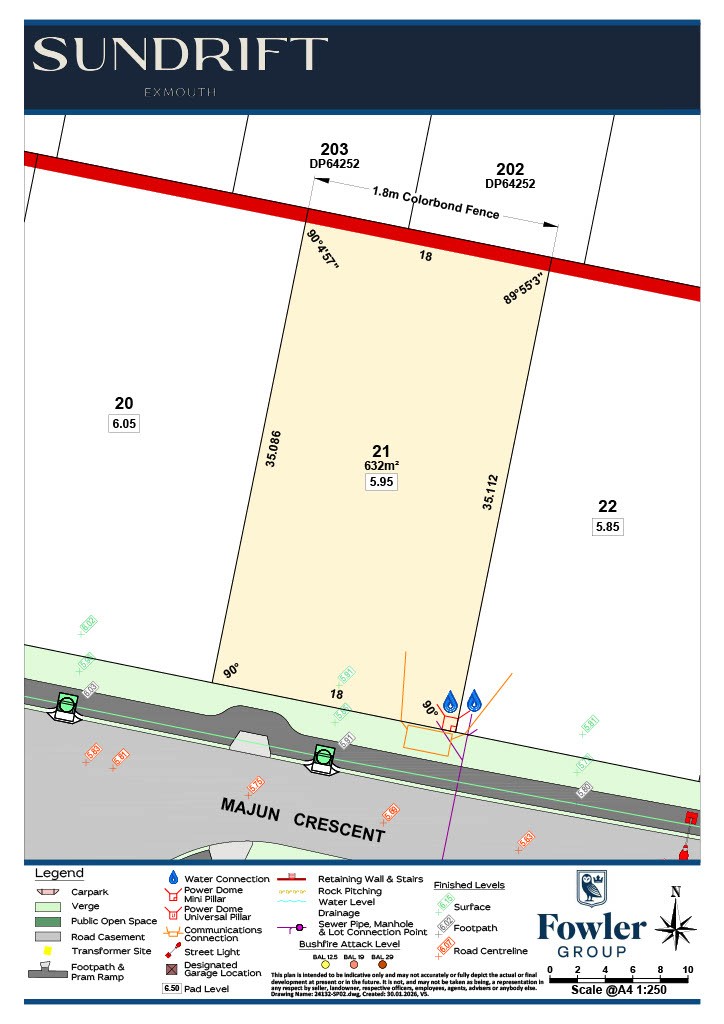 Lot 21 21 Majun Crescent SUNDRIFT, Exmouth Gulf, WA 6707