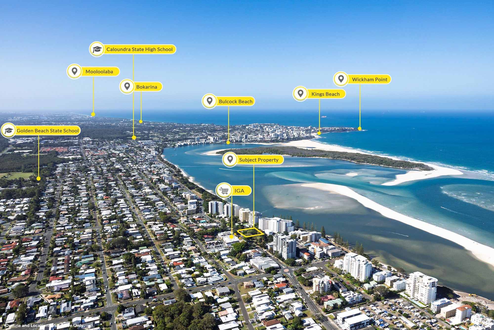59 & 61-63 Landsborough Parade, Golden Beach, QLD 4551 - Land ...