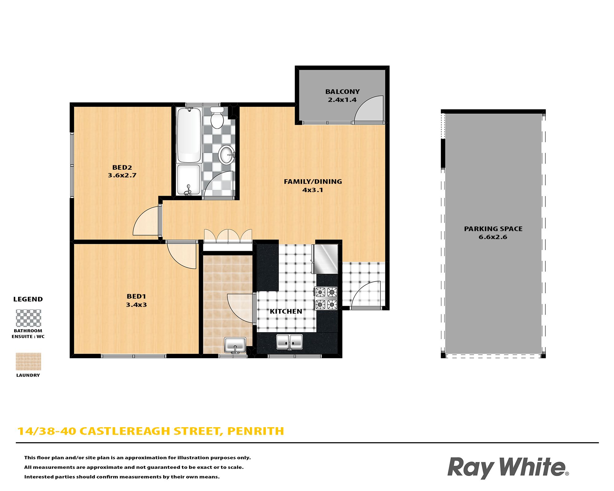 14/38-40 Castlereagh Street, Penrith, NSW