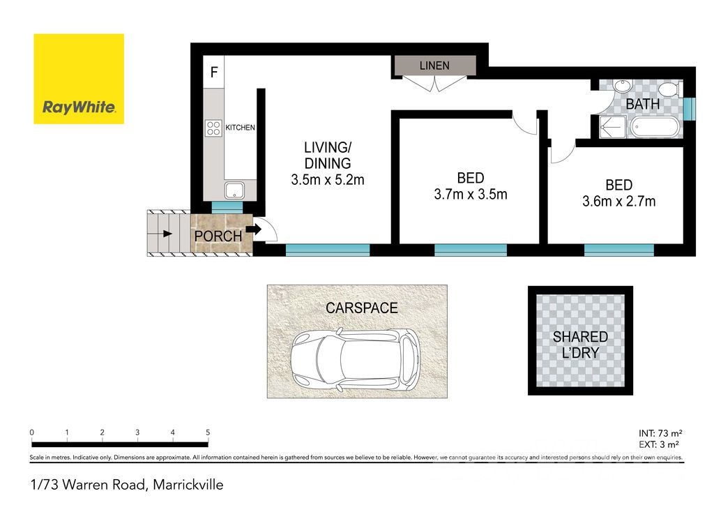 Unit 1, 73 Warren Road, Marrickville, NSW 2204