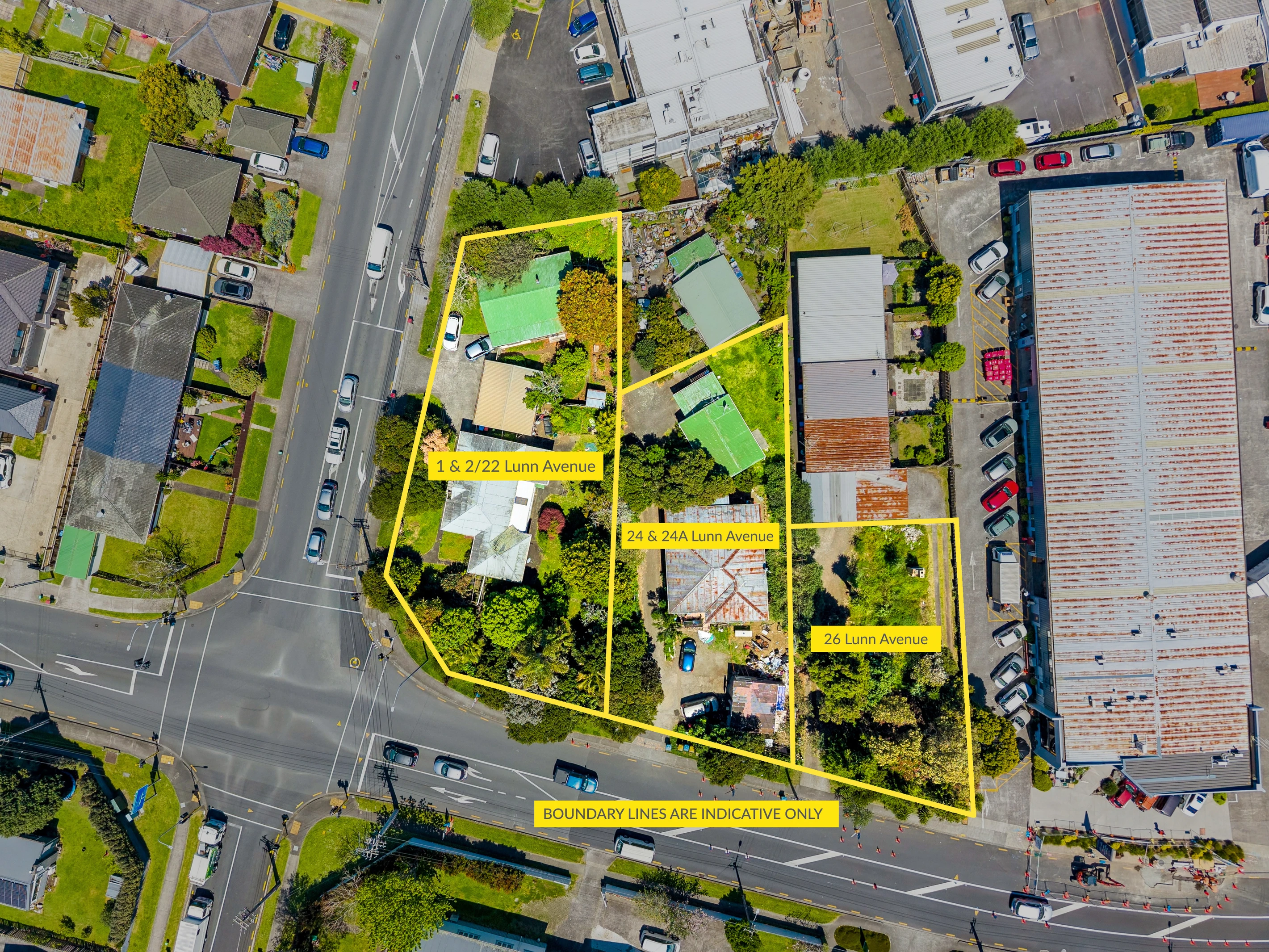 22, 24, 24a & 26 Lunn Avenue, Mount Wellington, Auckland City
